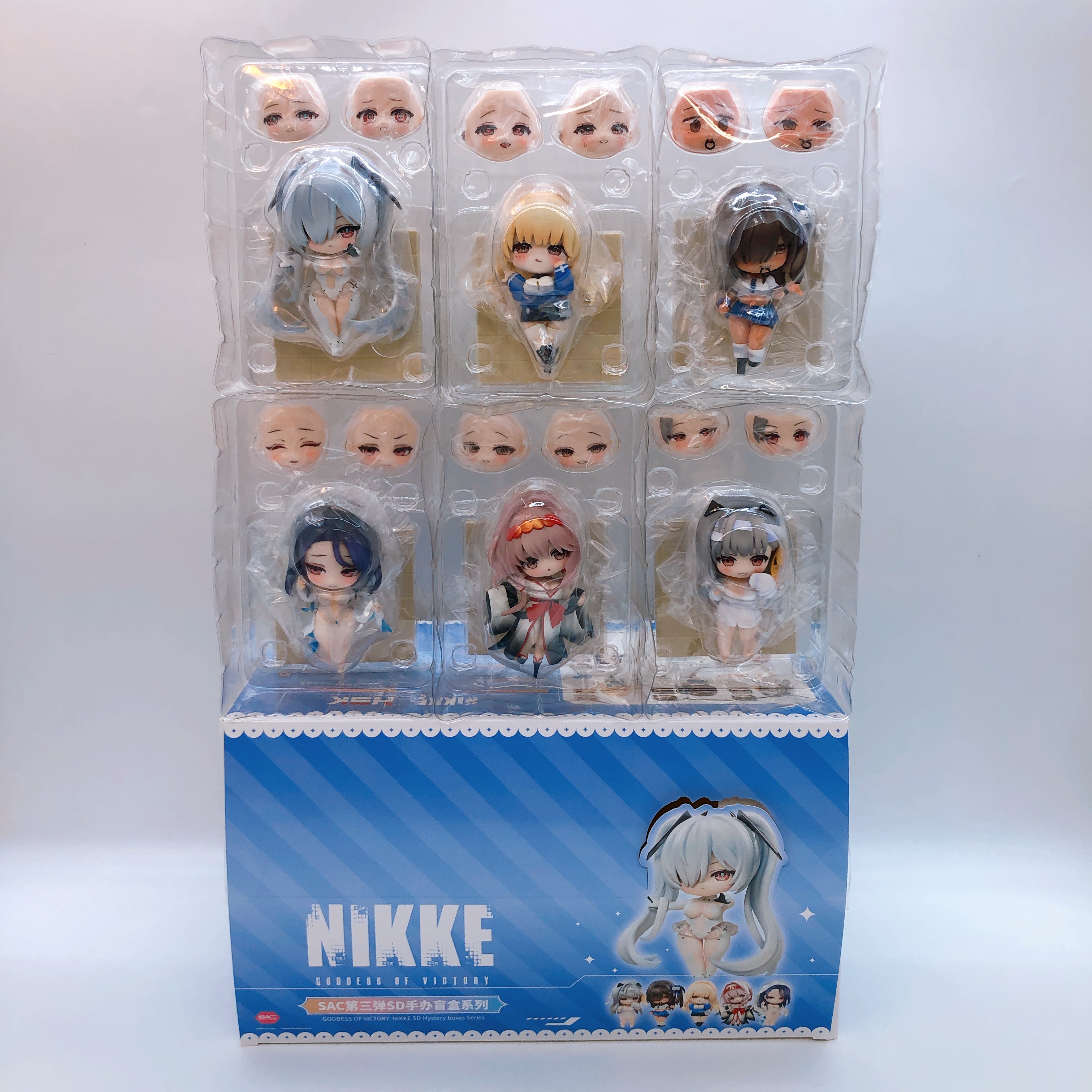 Goddess of Victory NIKKE SAC Series Vol.3 Complete Box SD PVC Figure 15+ Japan