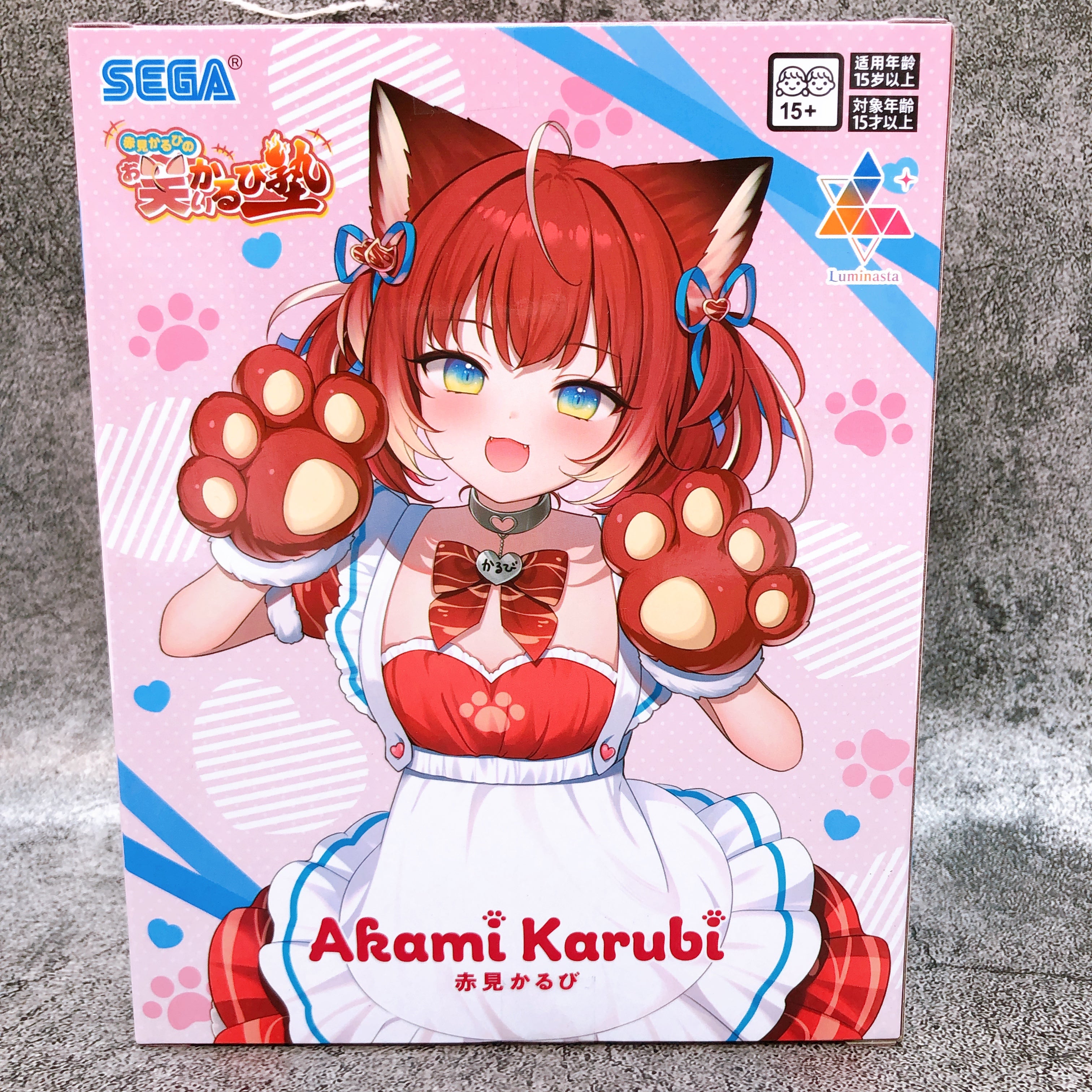 Karubi Akami Owarai Karubi Juku Luminasta Figure SEGA Japan AUTHENTIC FASTSHIP
