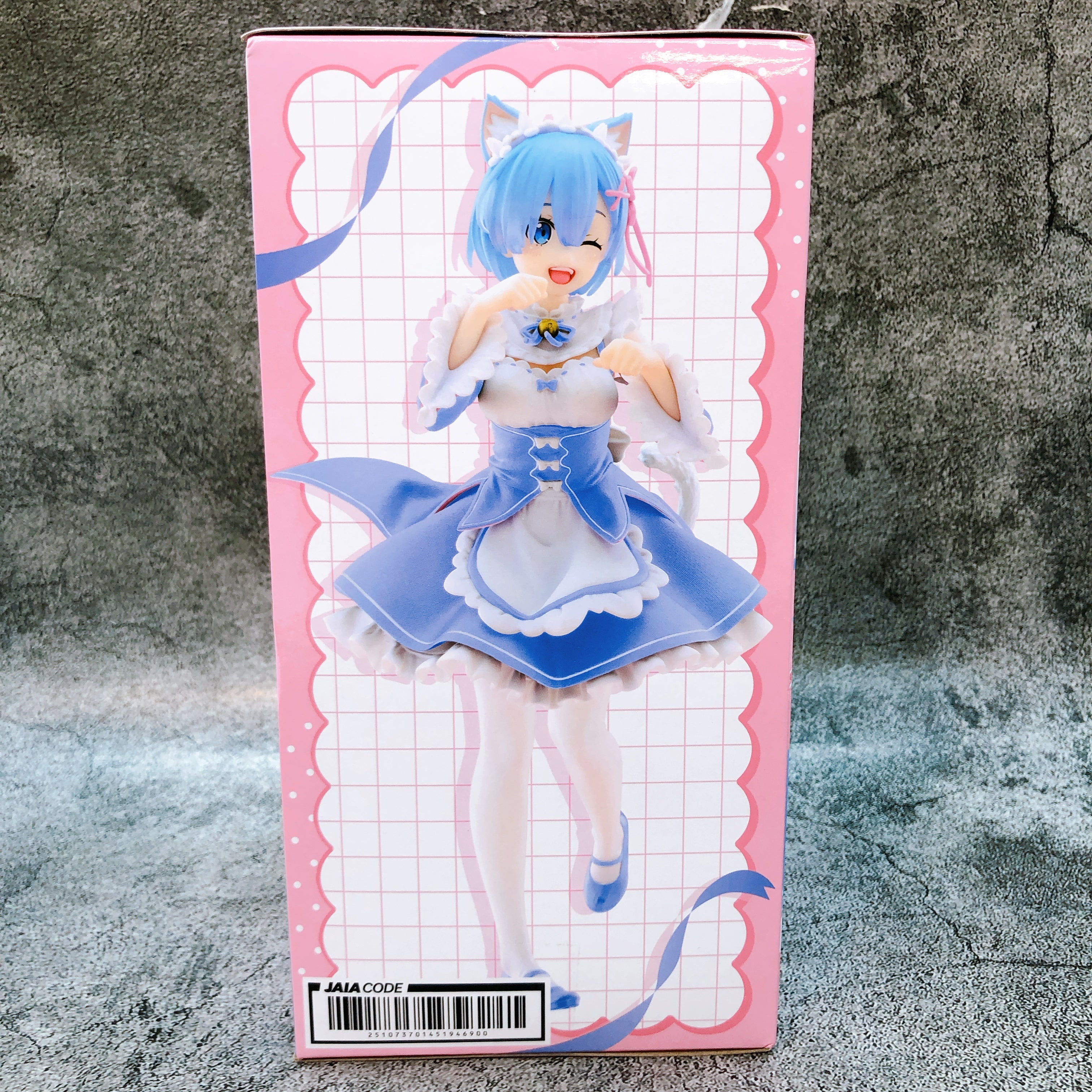Re:Zero Rem Cat Ears Maid Ver Renewal Coreful Figure Taito from Japan Sealed NEW