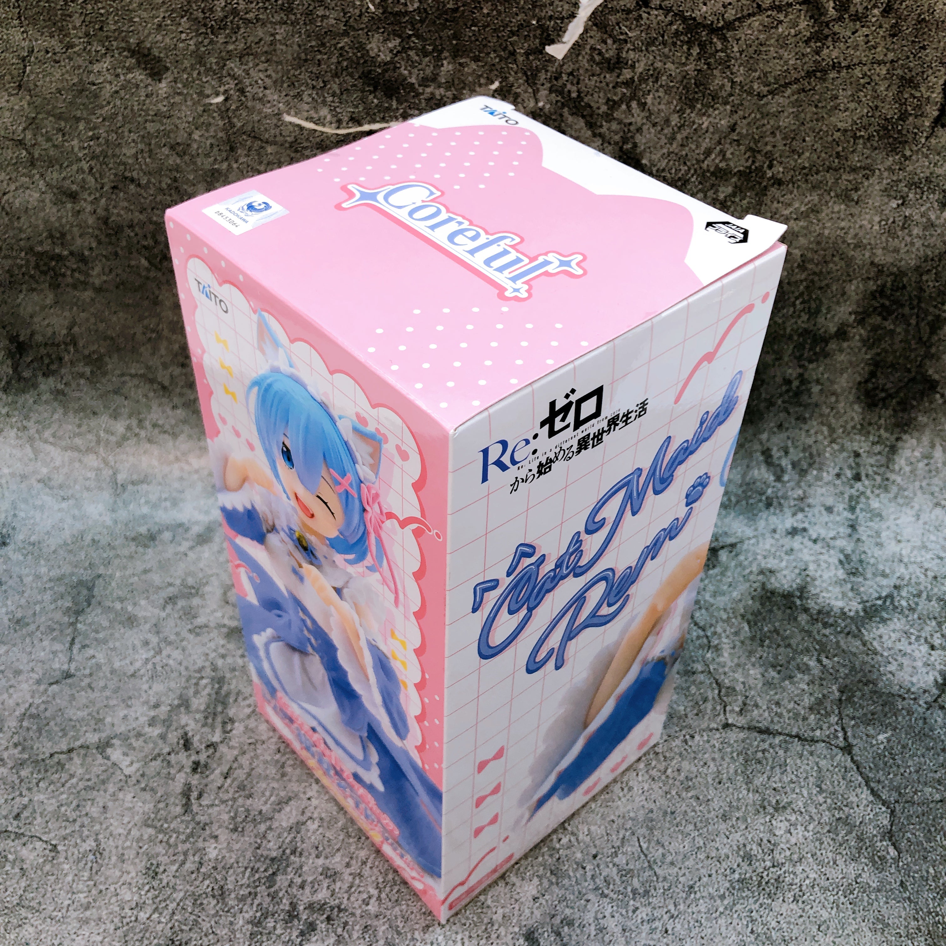 Re:Zero Rem Cat Ears Maid Ver Renewal Coreful Figure Taito from Japan Sealed NEW