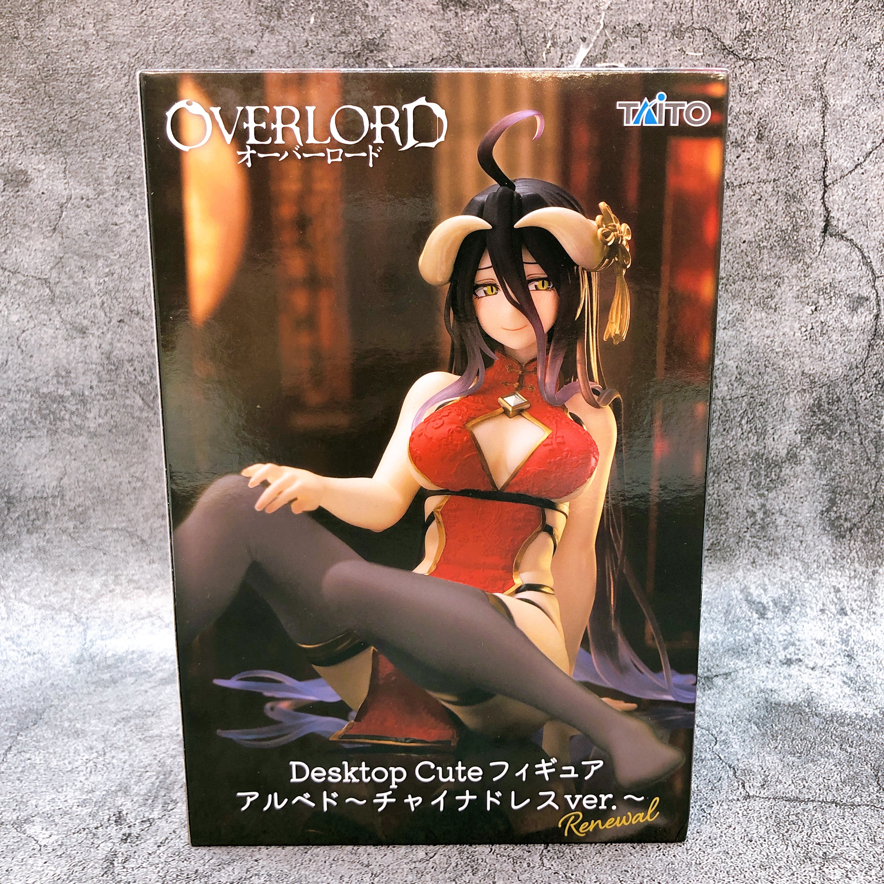 Overlord Albedo China Dress ver Renewal Desktop Cute Figure Taito from Japan NEW