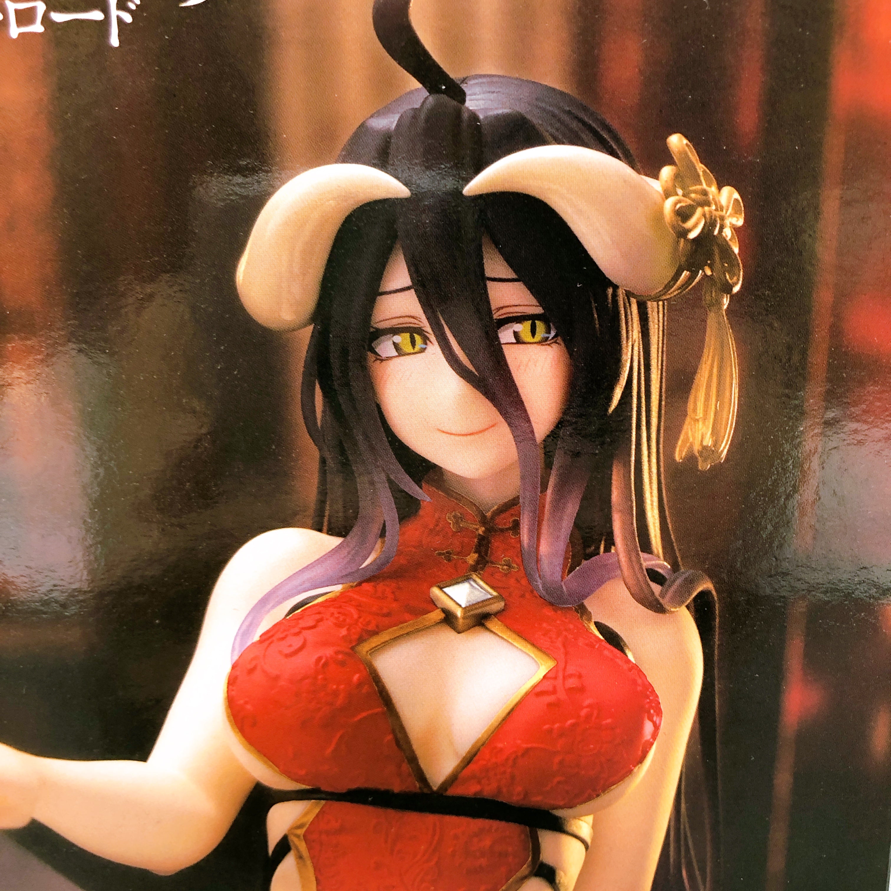 Overlord Albedo China Dress ver Renewal Desktop Cute Figure Taito from Japan NEW