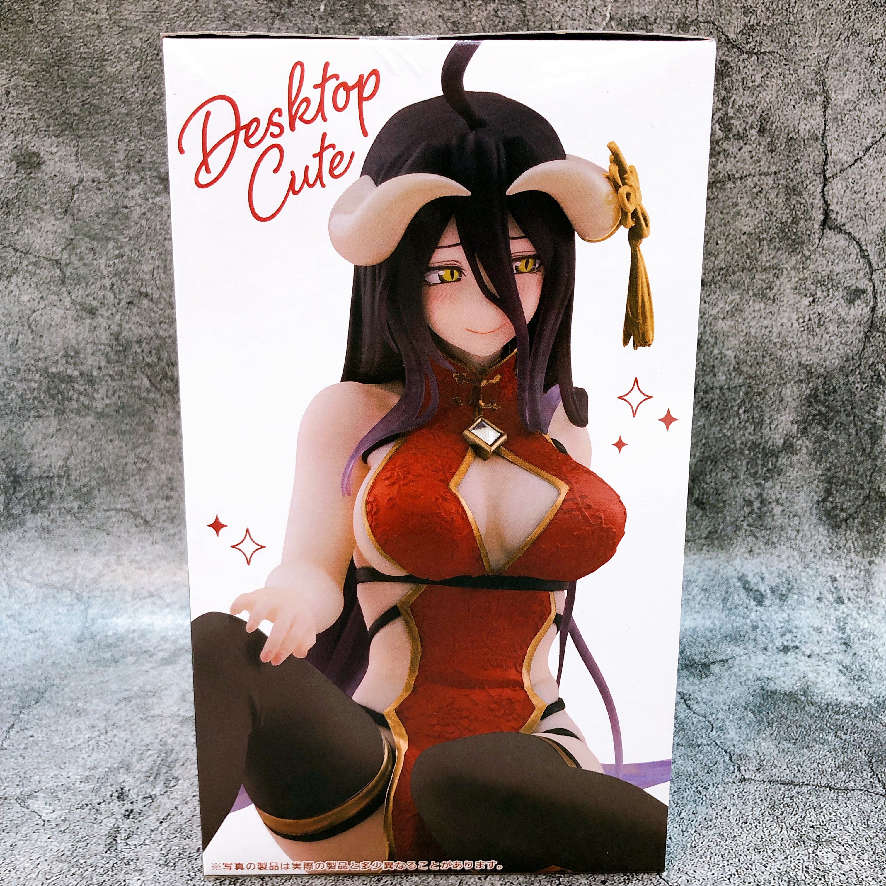 Overlord Albedo China Dress ver Renewal Desktop Cute Figure Taito from Japan NEW