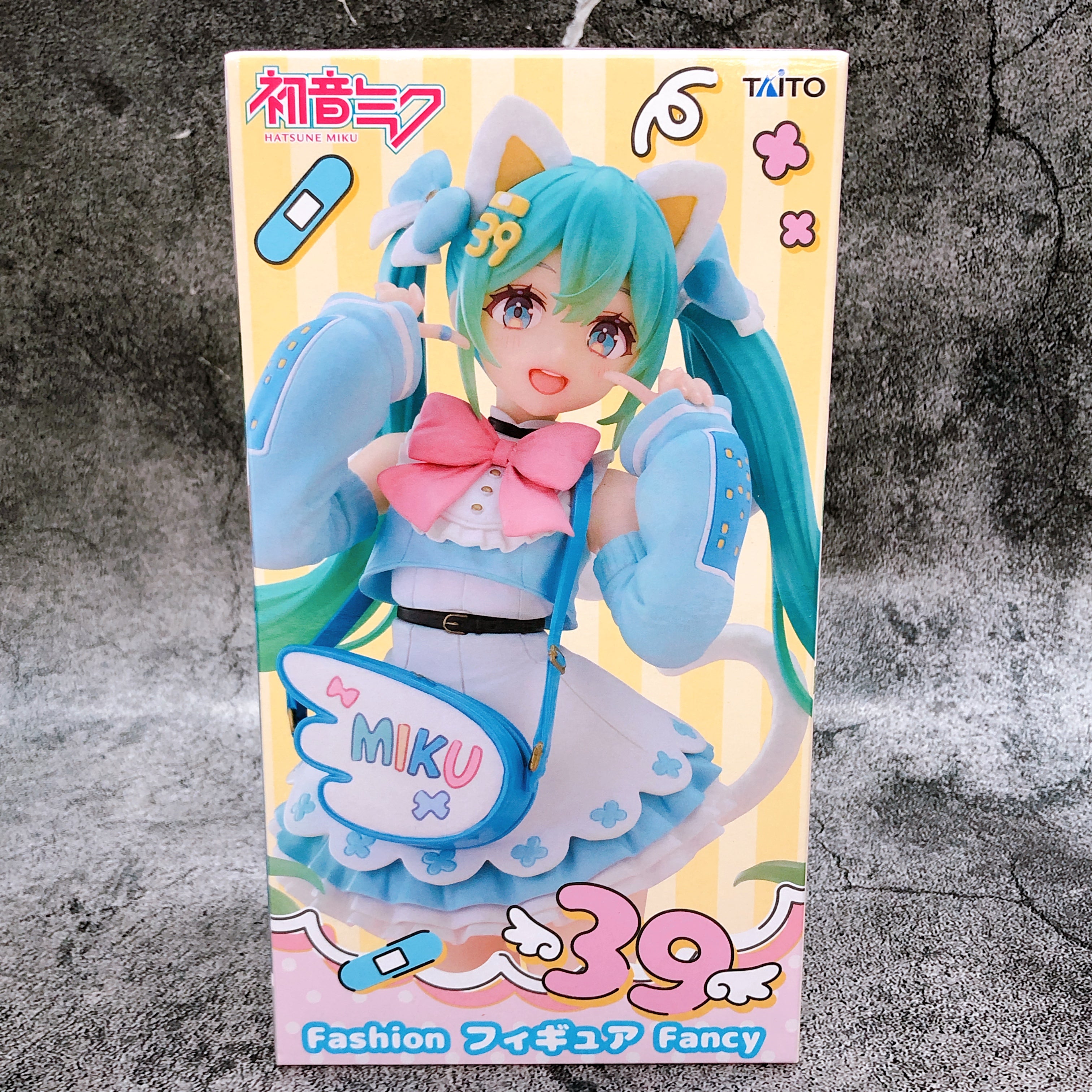 Hatsune Miku Fashion Figure Fancy Taito Japan Sealed NEW FASTSHIP AUTHENTIC