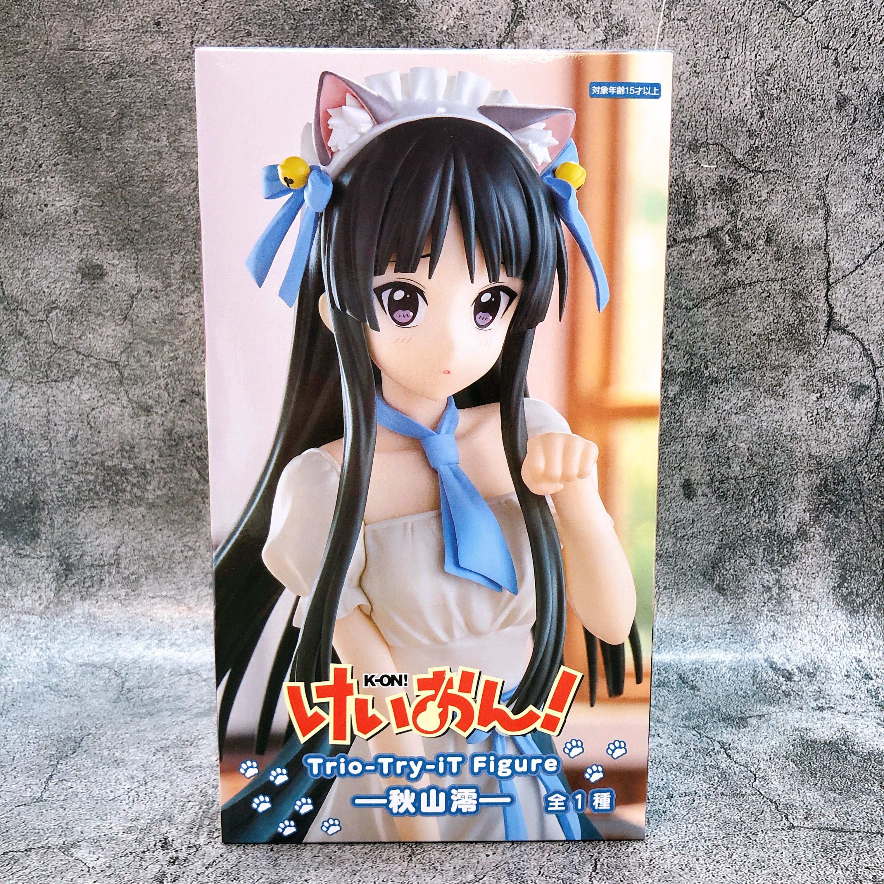 K-ON! Mio Akiyama Trio-Try-iT Figure FuRyu from Japan Sealed NEW AUTHENTIC