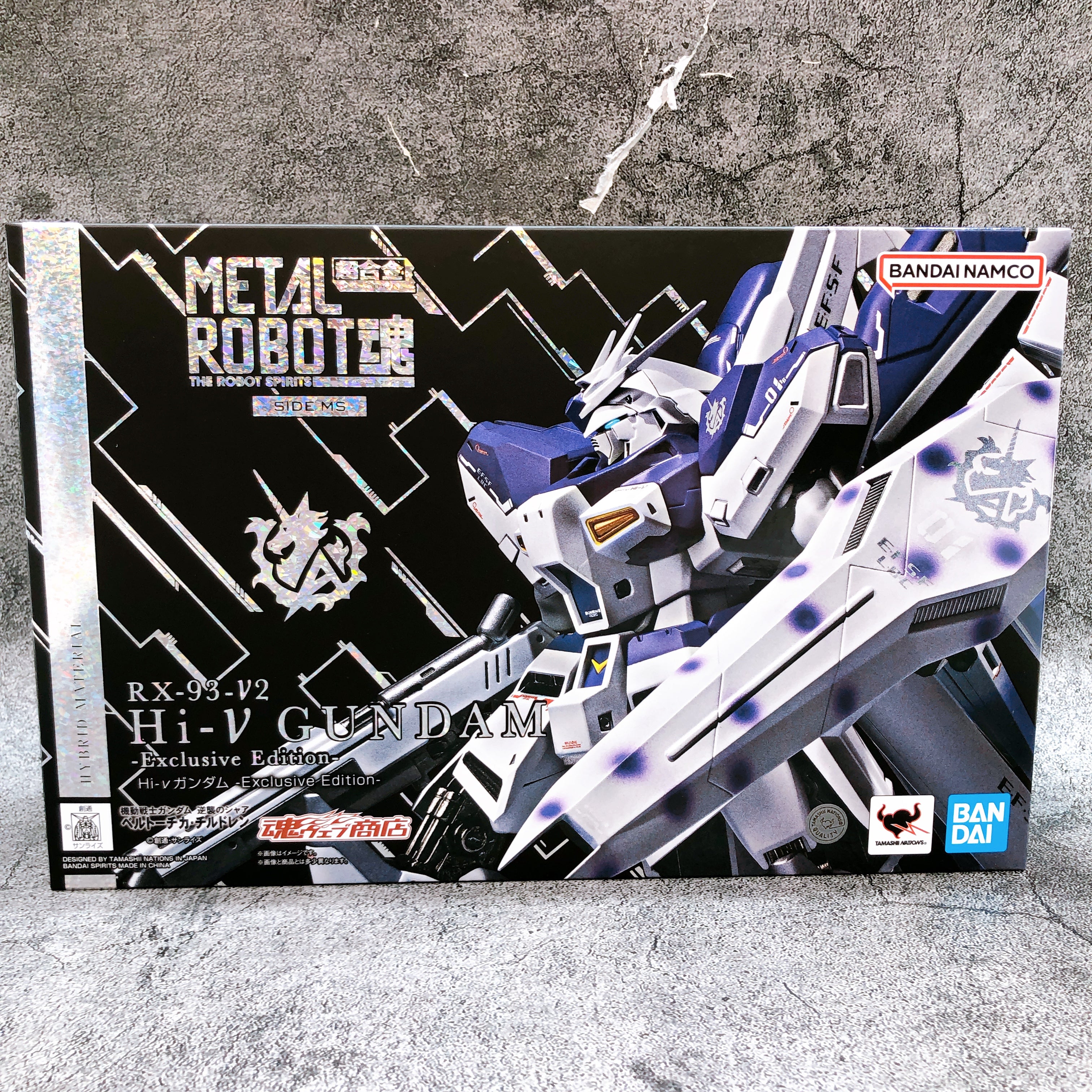 Hi-Nu Gundam Exclusive Edition RX-93-ν2 Metal Robot Spirits Bandai Japan Sealed