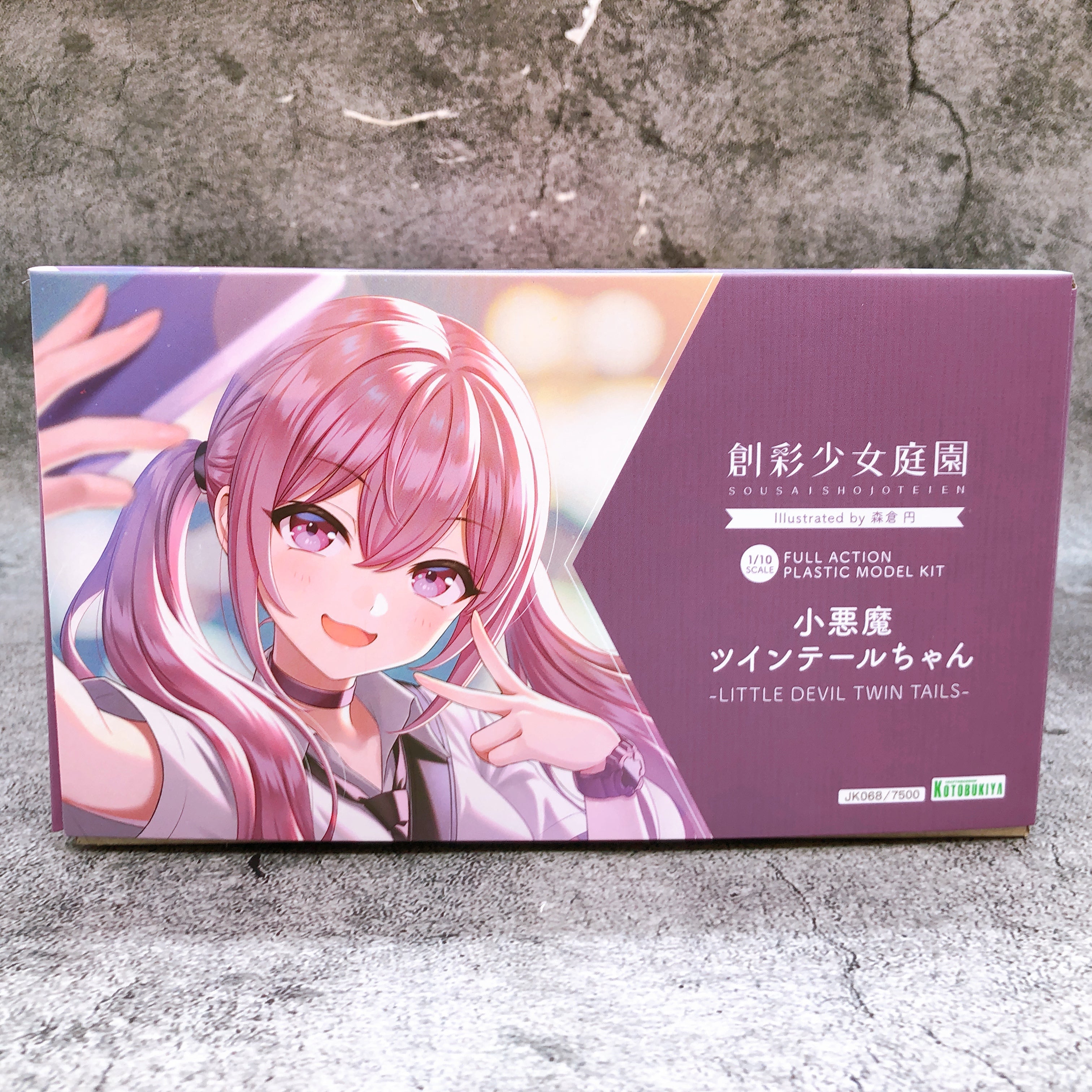 Sousai Shojo Teien Little Devil Twin Tails 1/10 Scale Model Kit KOTOBUKIYA NEW