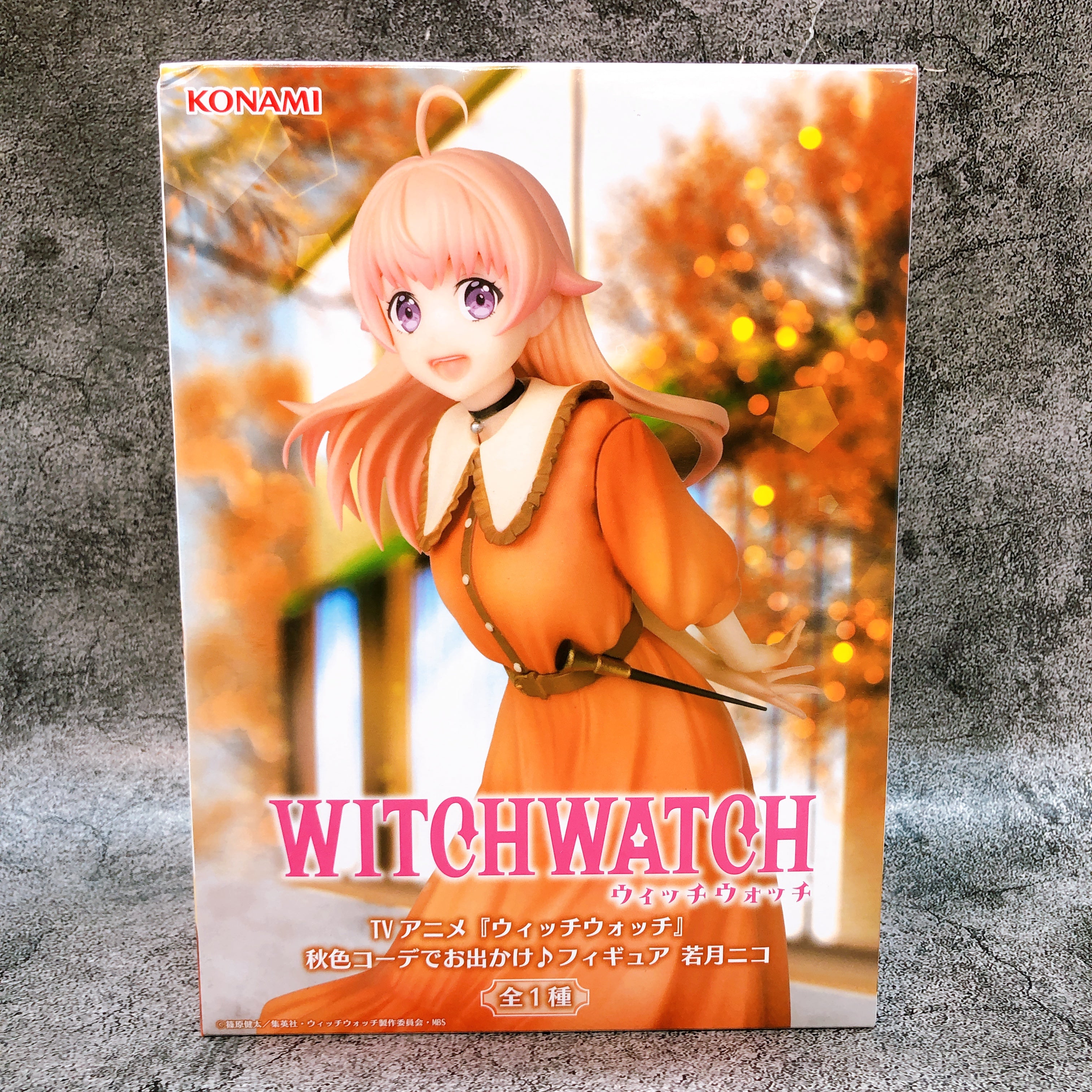 Witch Watch Nico Wakatsuki Atumn Color Outfit Figure Konami from Japan Sealed