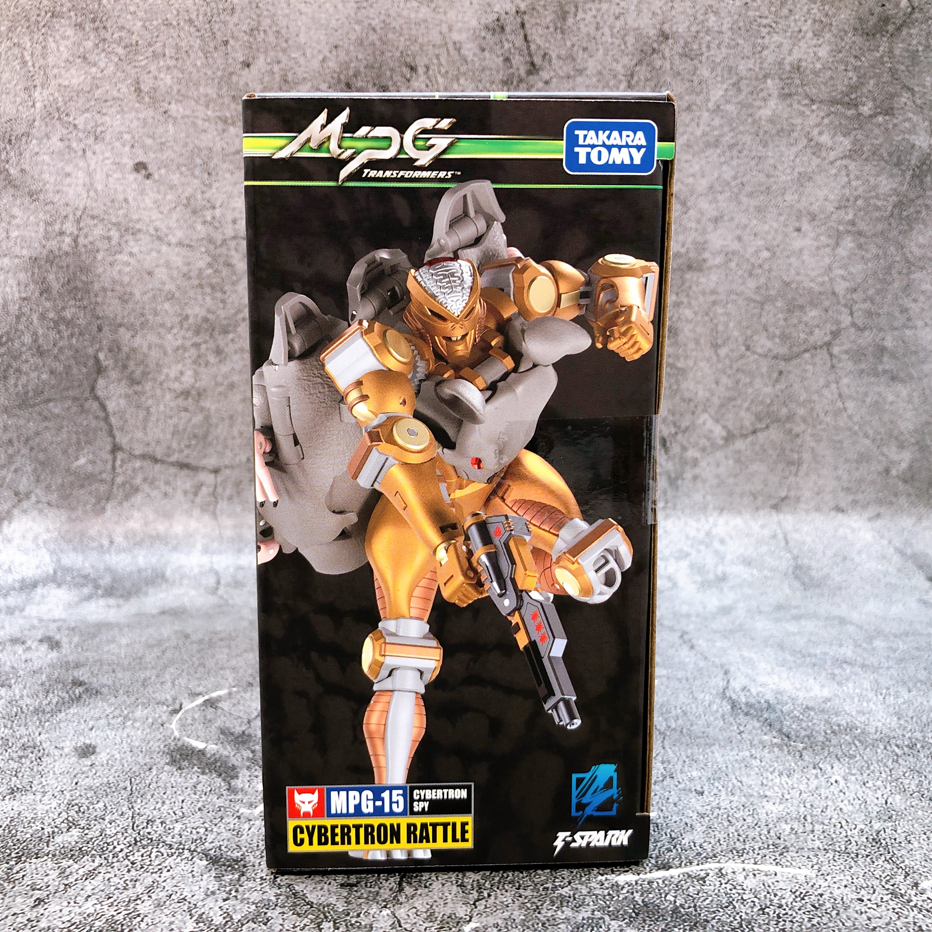 Transformers Masterpiece G MPG-15 Cybertron Rattle Action Figure Takara Tomy NEW