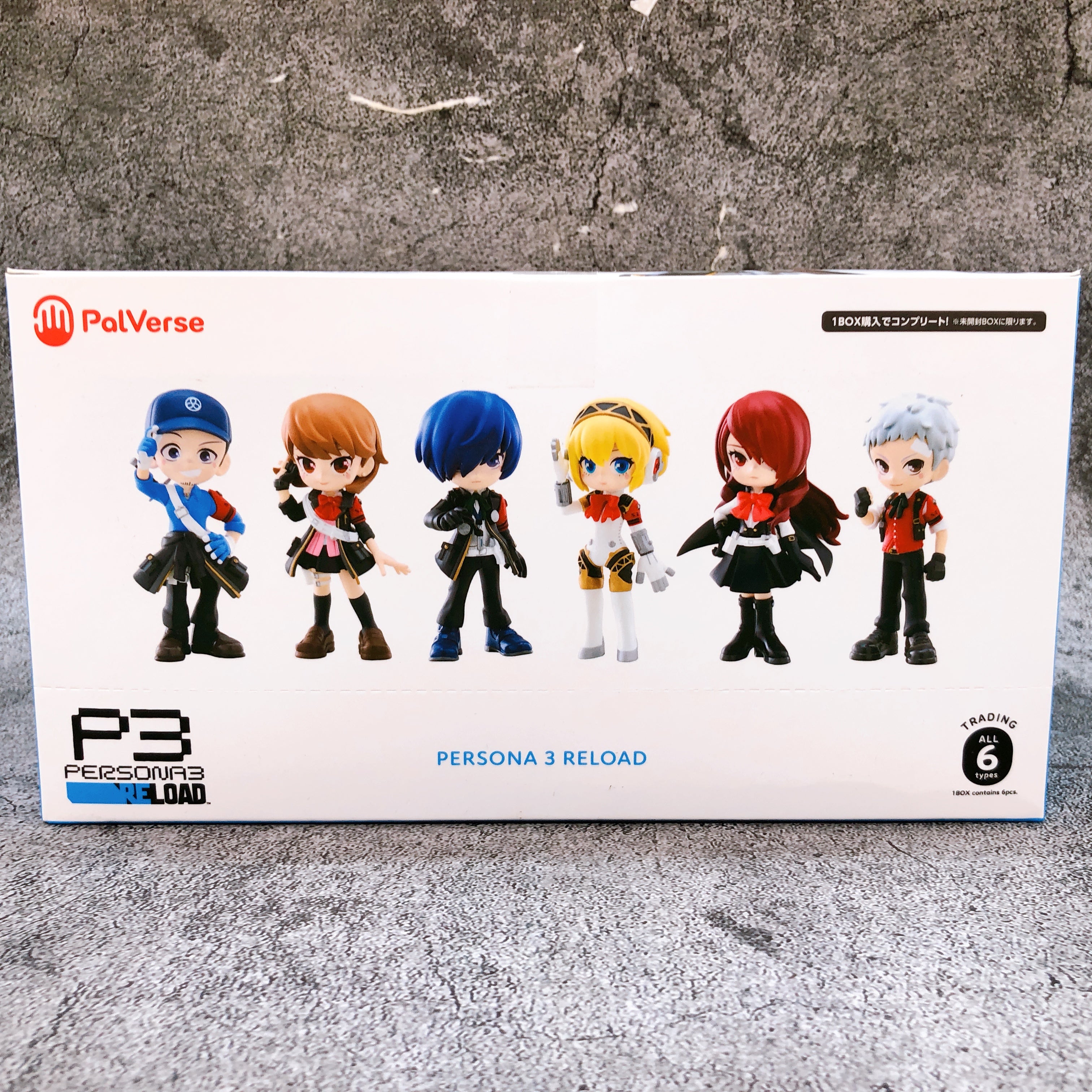 PalVerse Persona 3 RELOAD Complete Set Box All 6 Type of Figure Bushiroad NEW