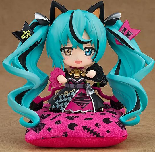 (w/Bonus) Hatsune Miku Black Maneki ver. Nendoroid 2759 Action Figure 15+ Japan