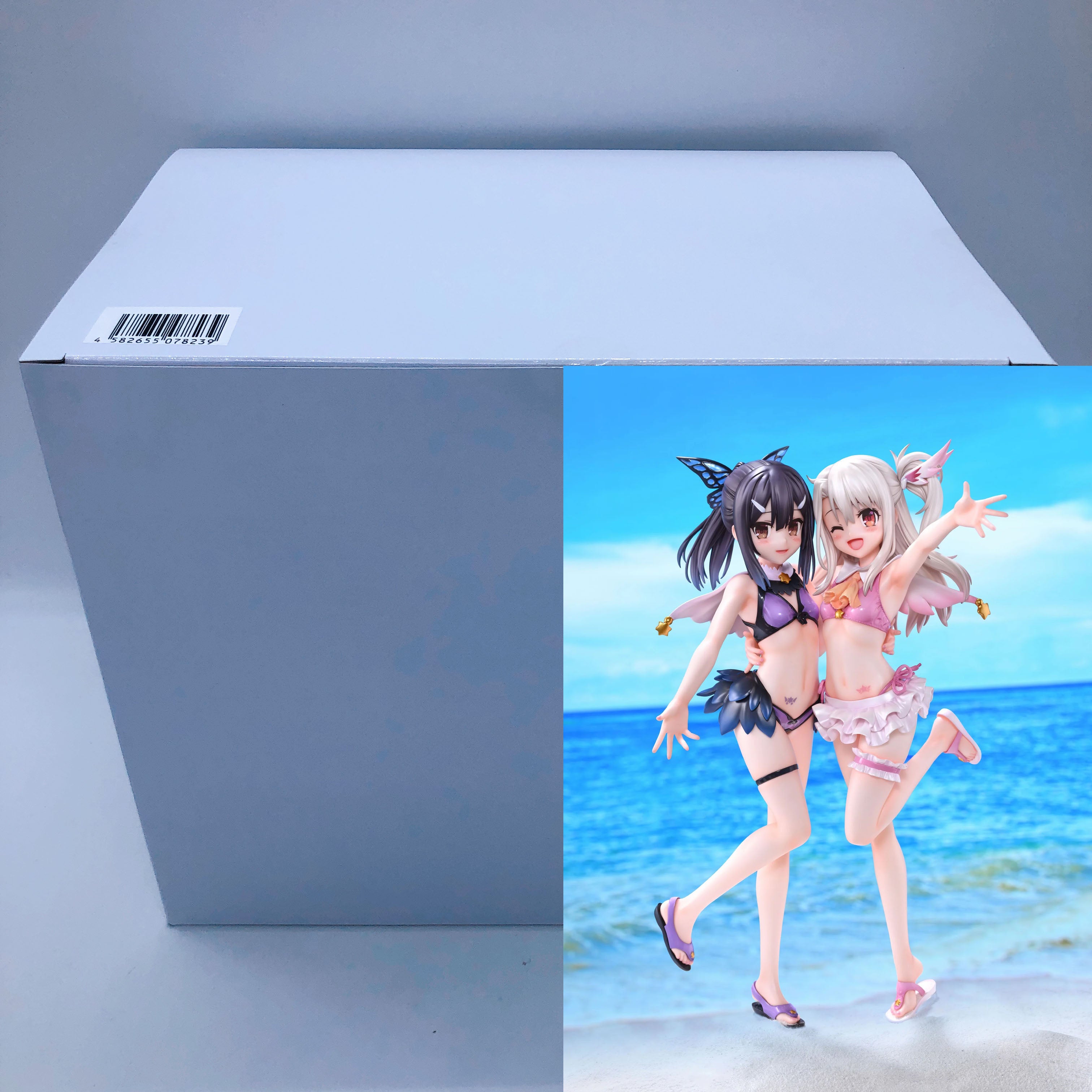 Prisma Illya 2Wei Illya & Miyu Swimsuit ver Special Set 1/7 Figure FuRyu Sealed