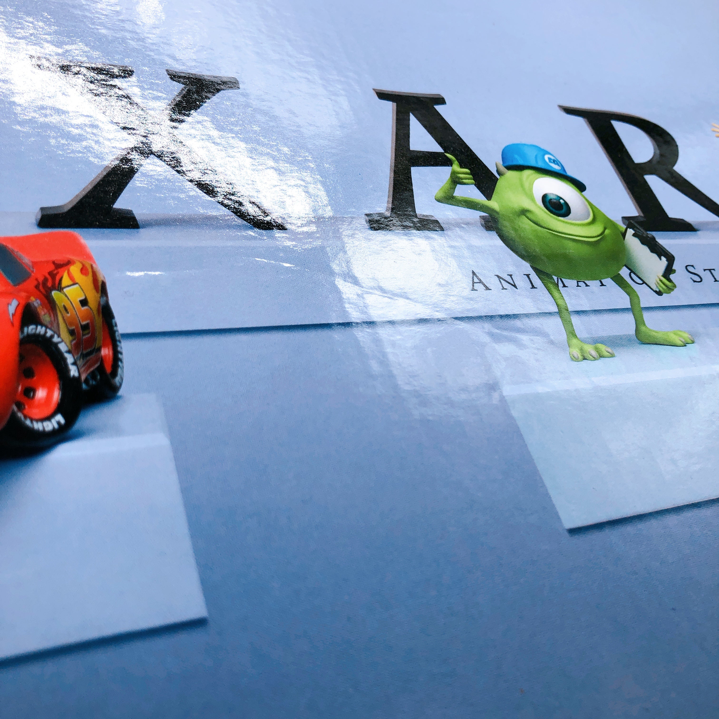 PIXAR Characters & Logo Figure Set 2025 Happy Kuji A Prize Disney AUTHENTIC