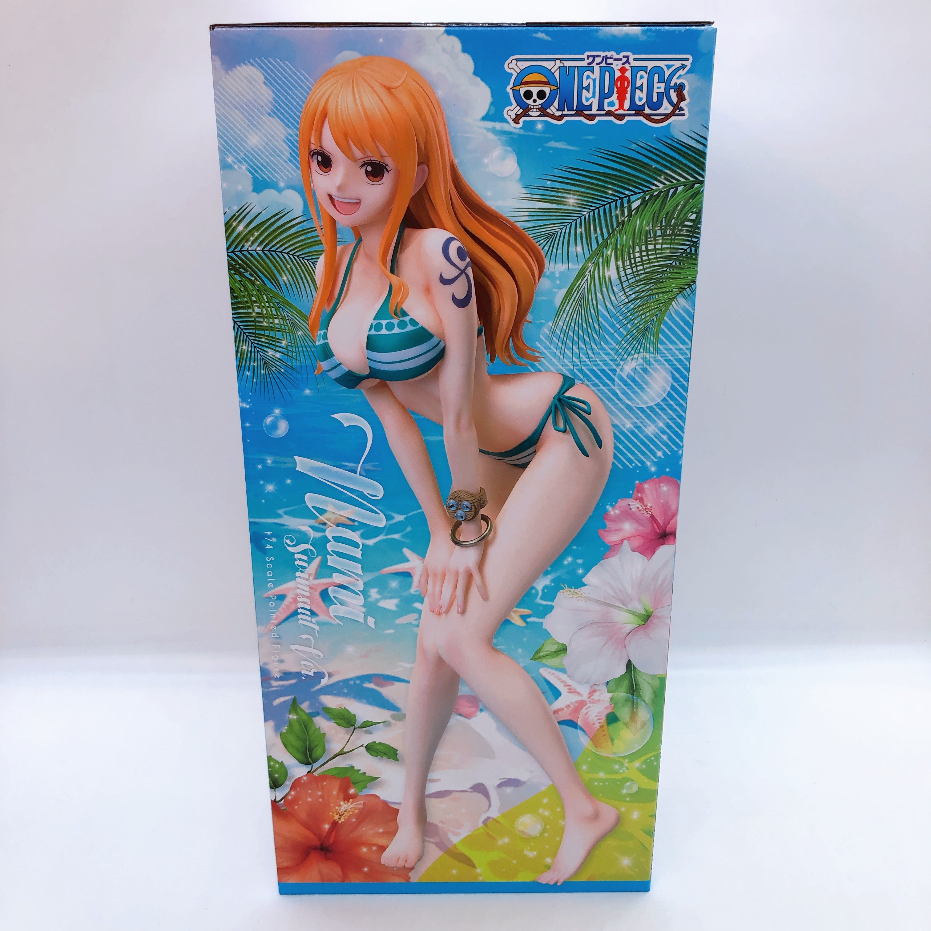One Piece Nami swimsuit Ver. 1/4 Scale Figure B-style MegaHouse Japan AUTHENTIC