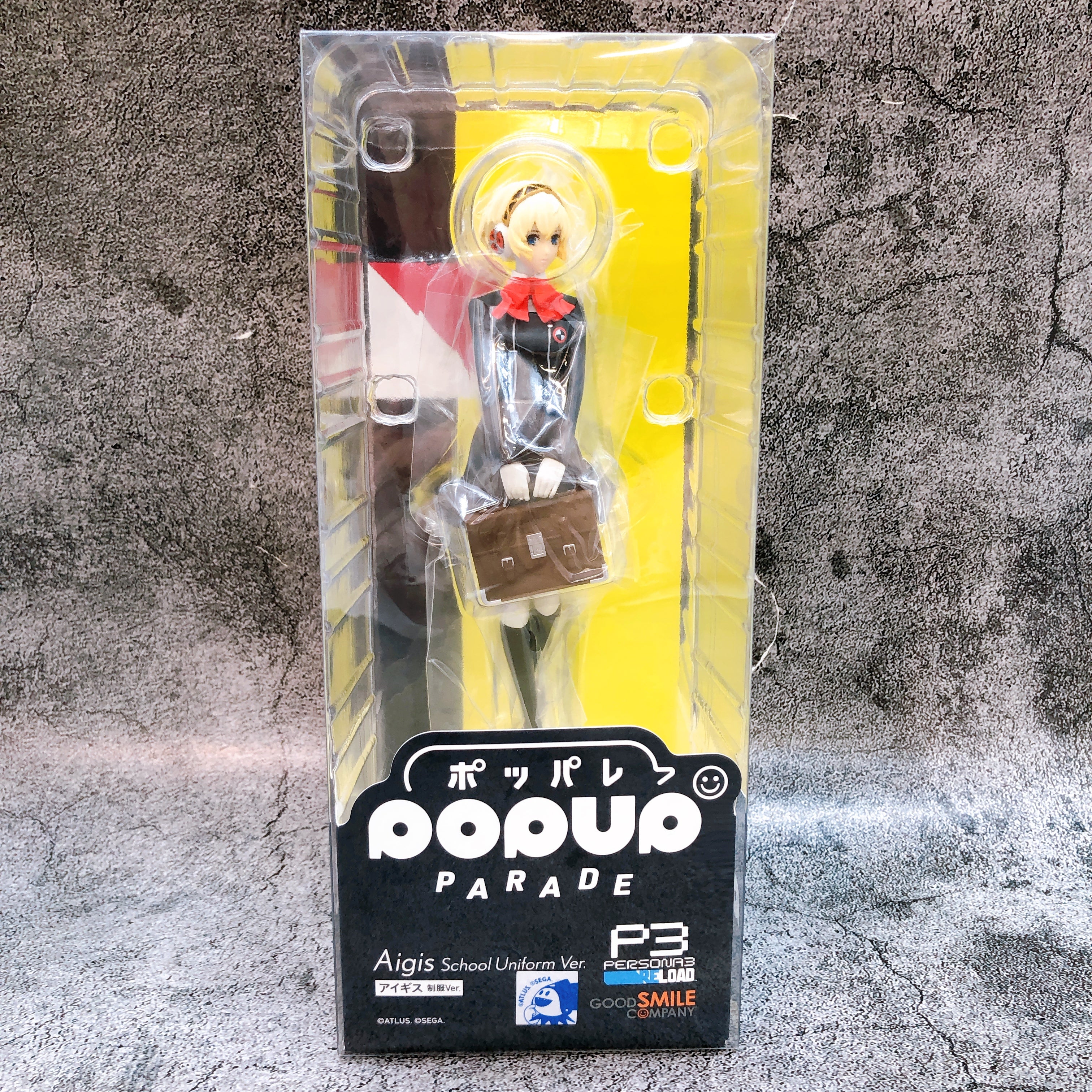 POP UP PARADE Aigis School Uniform Ver Persona 3 Reload Figure 15+ Japan Sealed