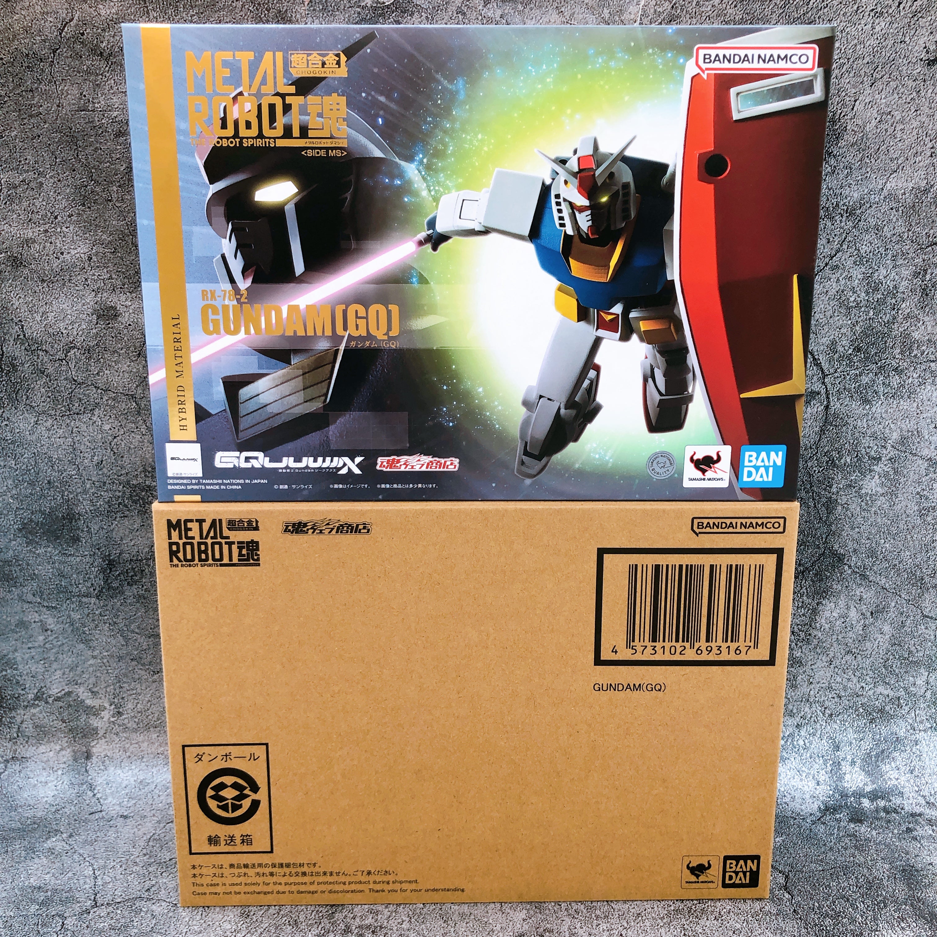 METAL ROBOT SPIRITS Gundam GQ RX-78-2 GQuuuuuuX Action Figure Bandai Japan NEW