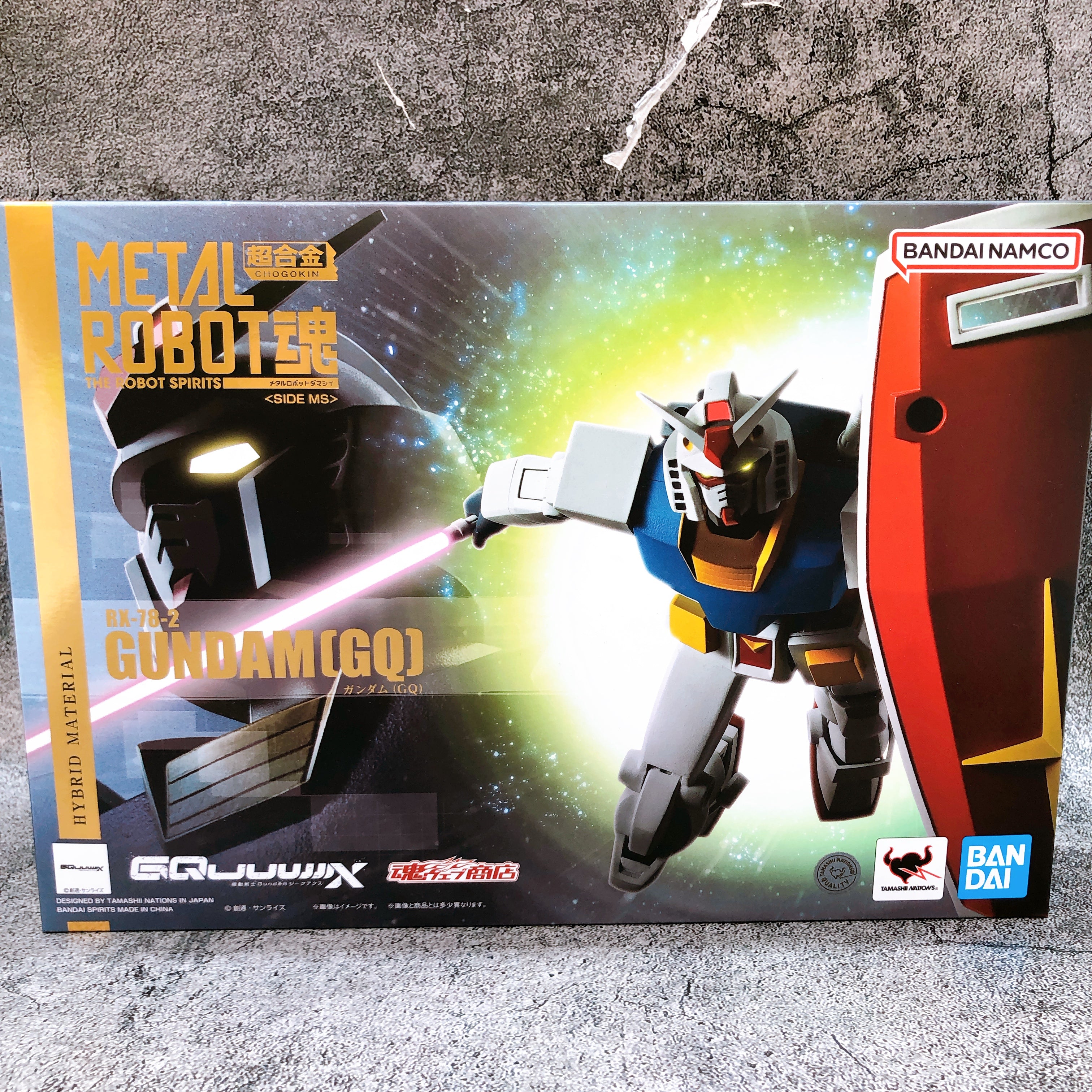 METAL ROBOT SPIRITS Gundam GQ RX-78-2 GQuuuuuuX Action Figure Bandai Japan NEW