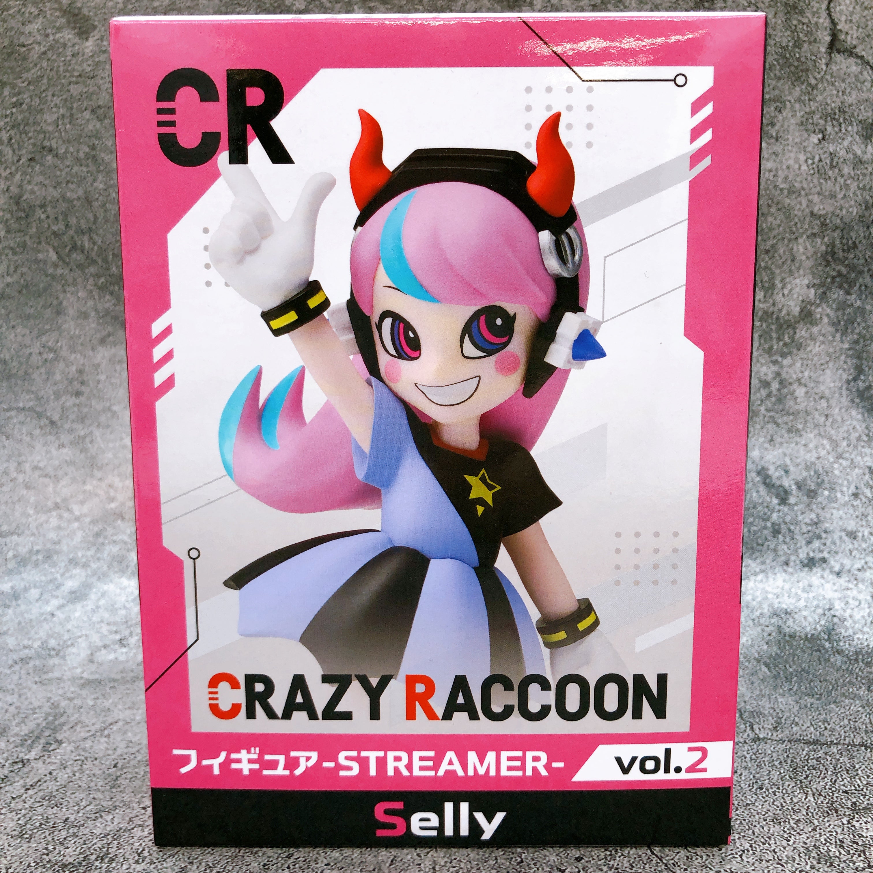 Crazy Raccoon Selly Figure STREAMER Vol.2 Japan Sealed FASTSHIP AUTHENTIC