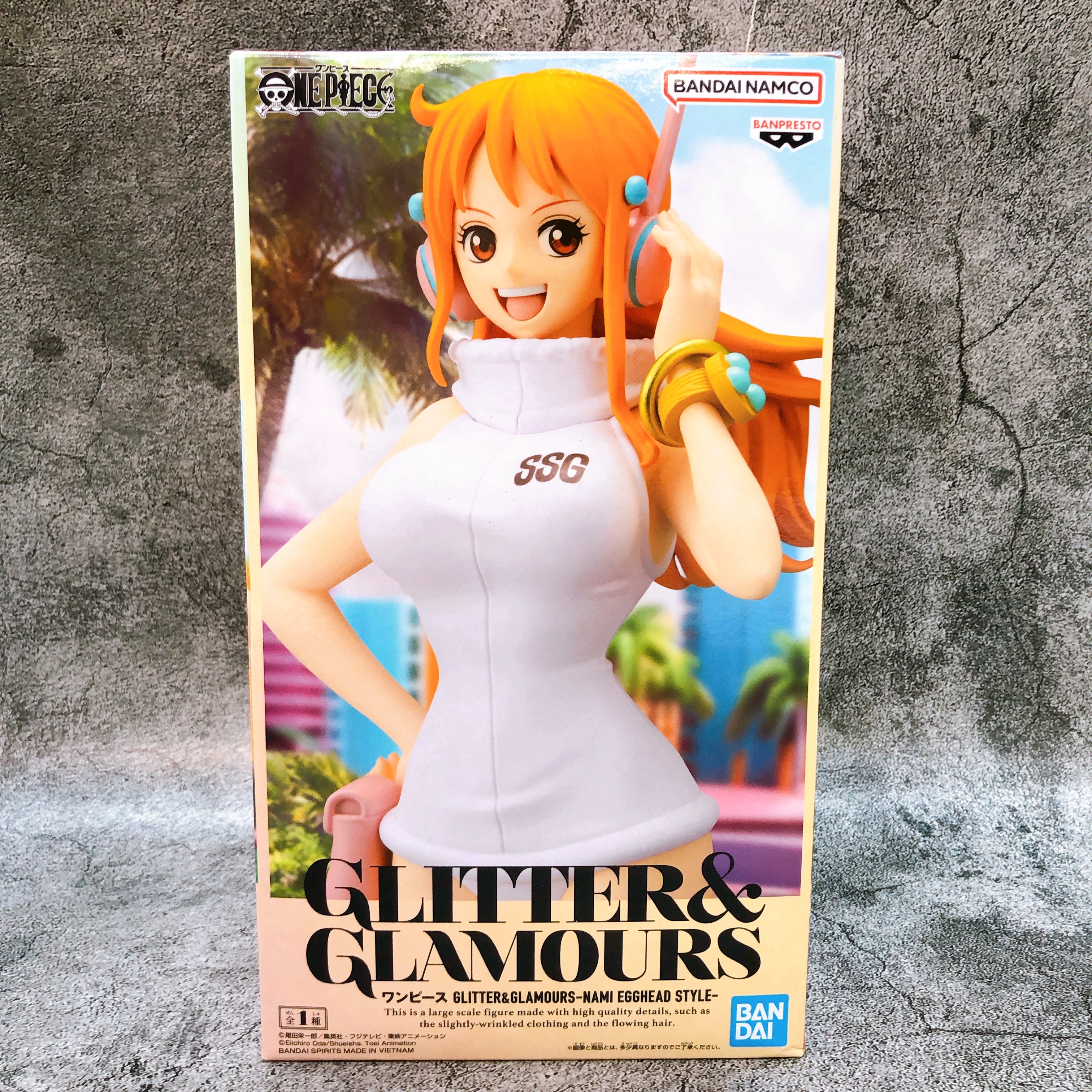 ONE PIECE Nami Egghead Arc GLITTER & GLAMOURS Figure Japan Sealed NEW FASTSHIP