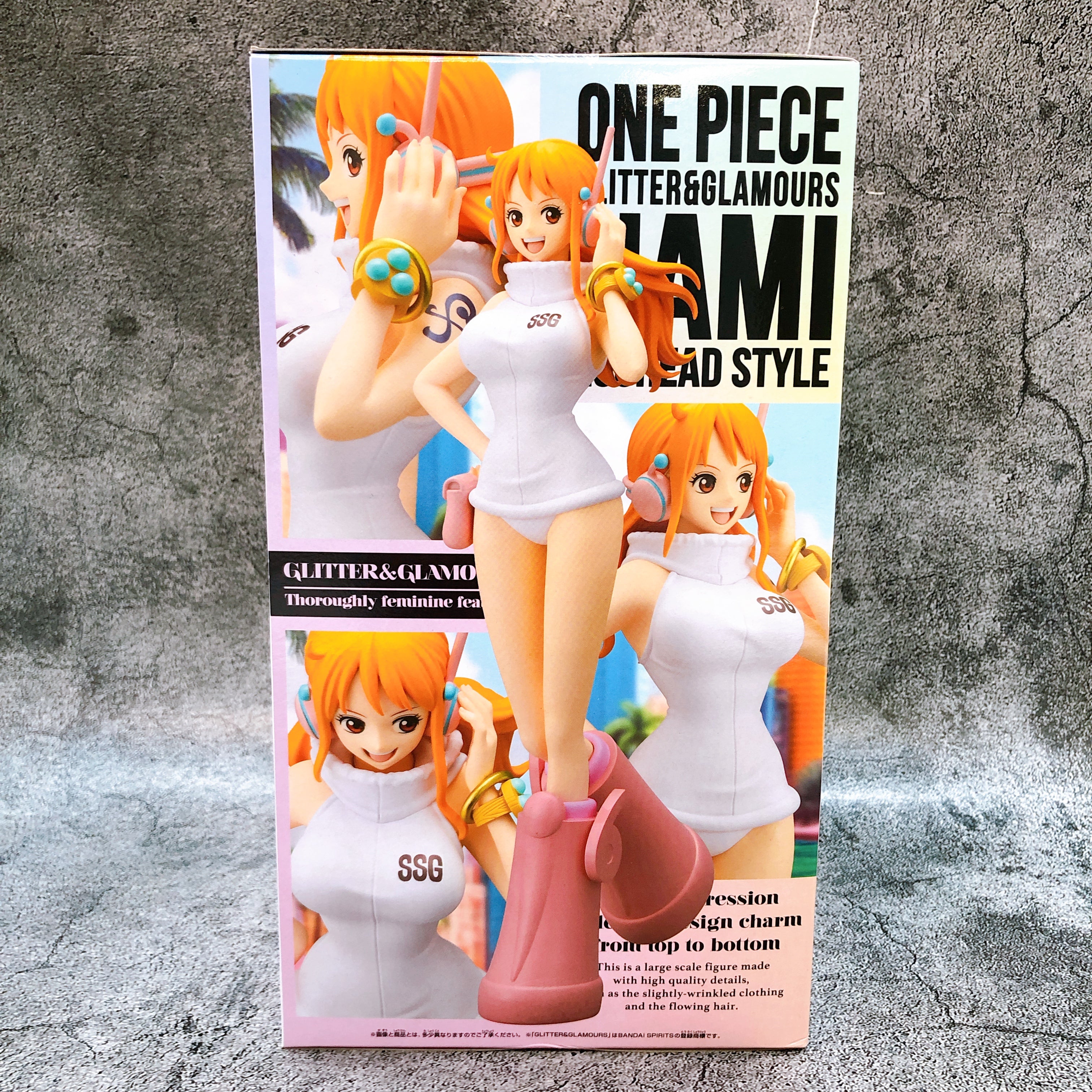 ONE PIECE Nami Egghead Arc GLITTER & GLAMOURS Figure Japan Sealed NEW FASTSHIP