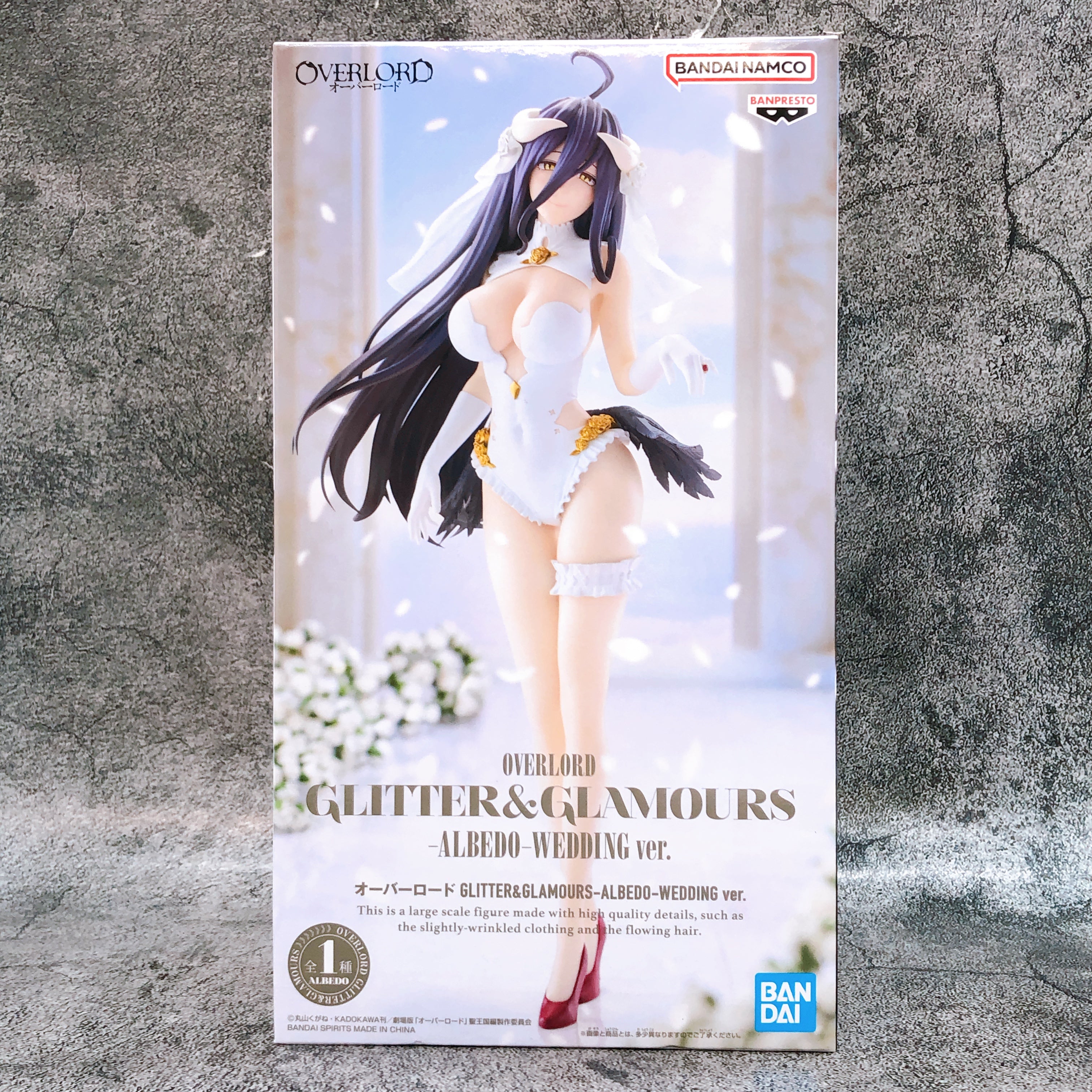 Overlord Albedo GLITTER & GLAMOURS ALBEDO WEDDING ver. Figure BANPRESTO Japan