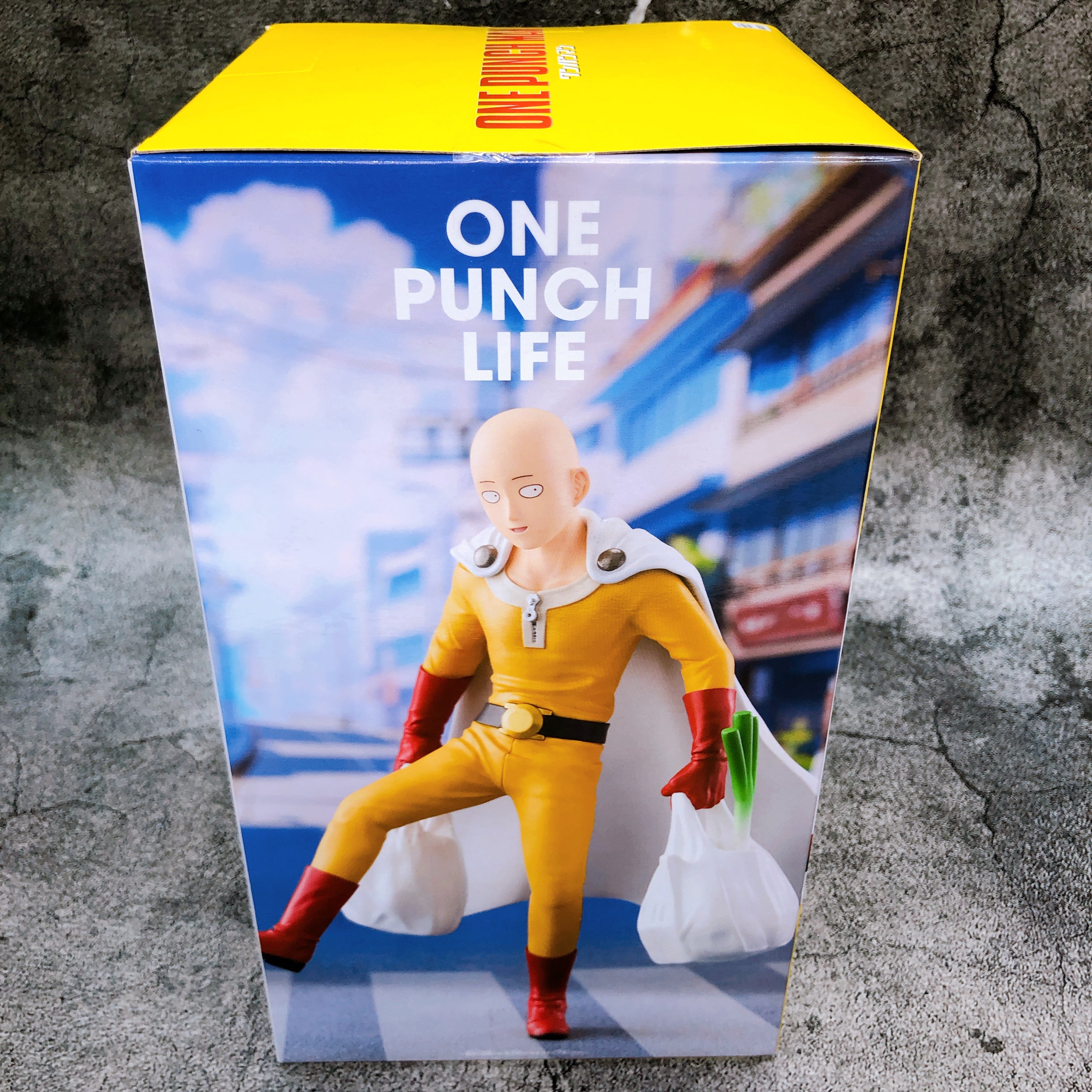 One Punch Man Saitama Shopping One Punch Life Figure BANPRESTO Sealed FASTSHIP