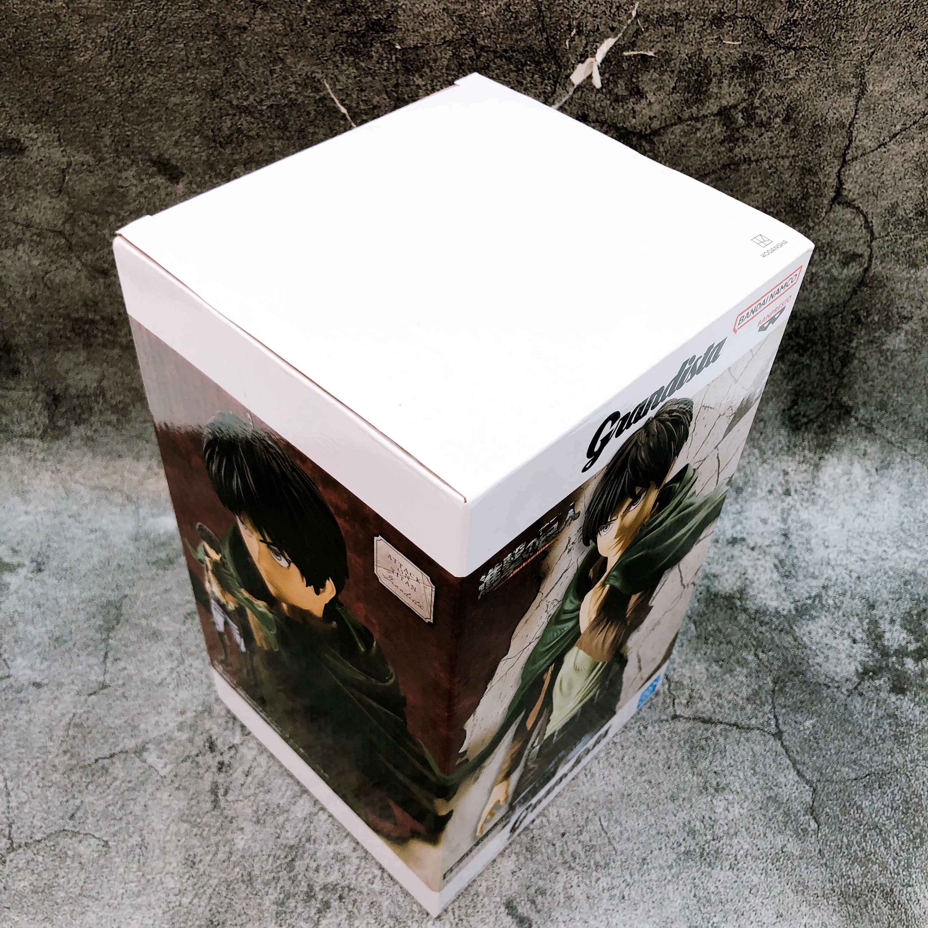 Attack on Titan Eren Jeager Grandista Figure BANPRESTO Japan Sealed NEW FASTSHIP