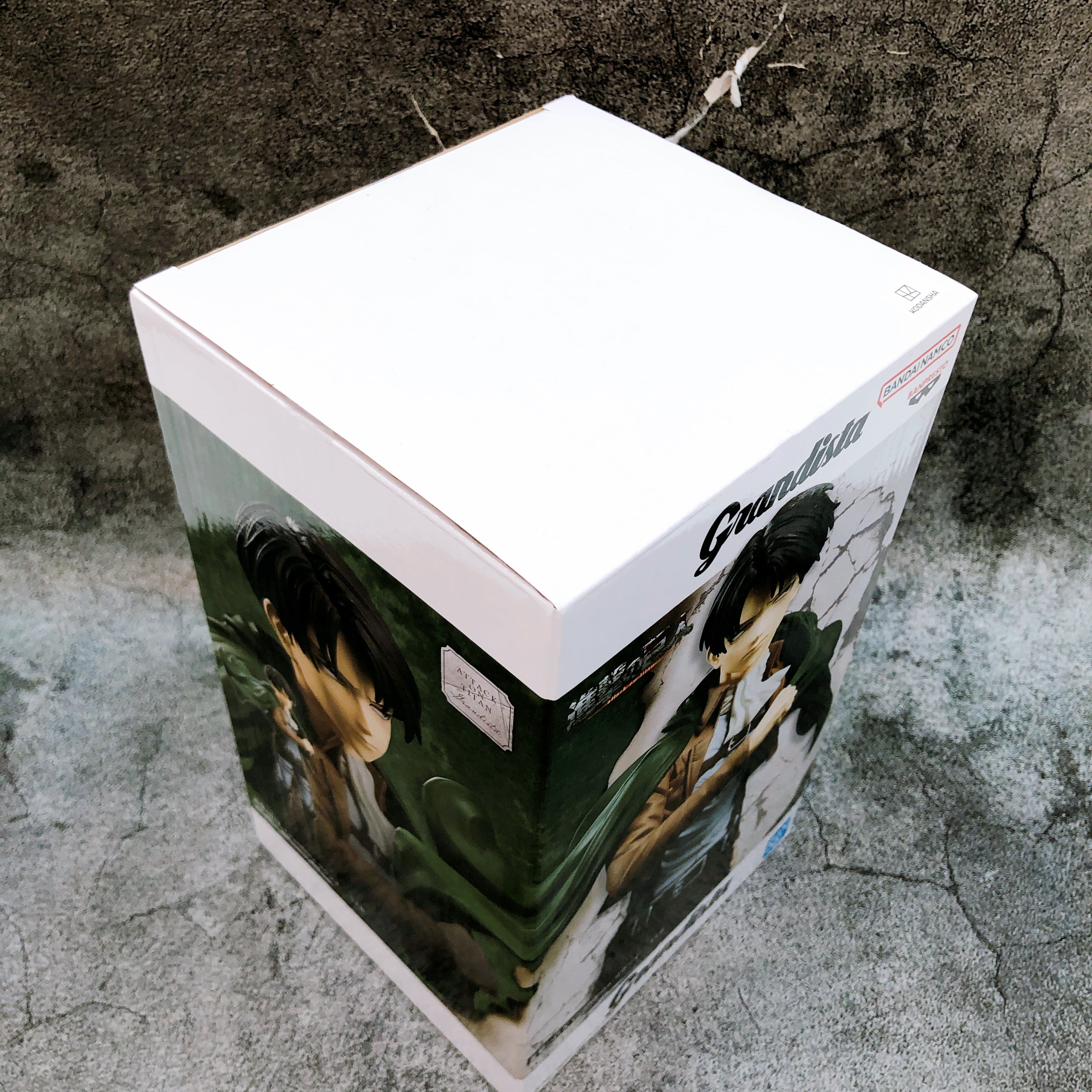 Attack on Titan Levi Grandista Figure BANPRESTO Japan Sealed NEW FASTSHIP