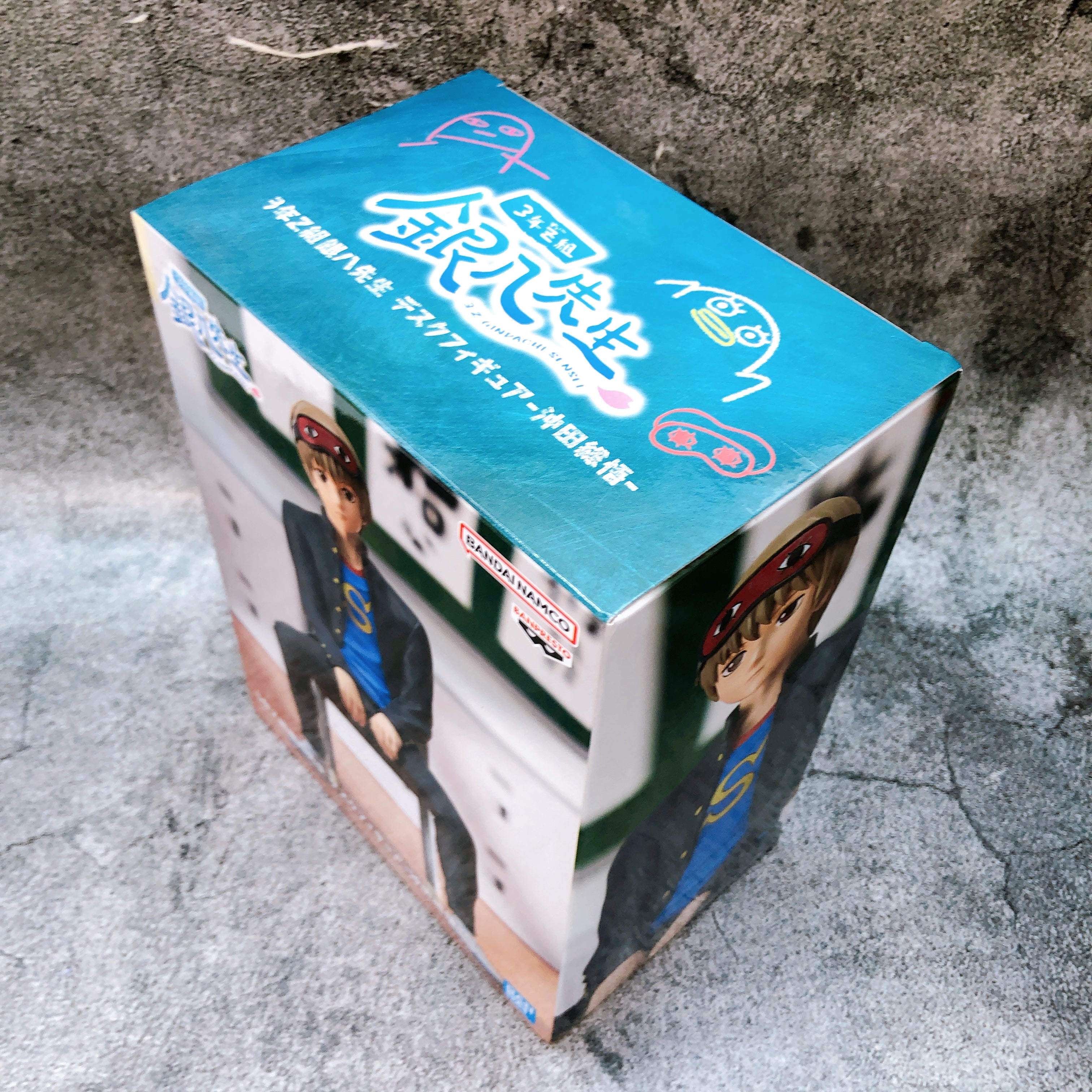 3-Nen Z-Gumi Ginpachi-Sensei Sougo Okita Desk Figure BANPRESTO Japan Sealed NEW