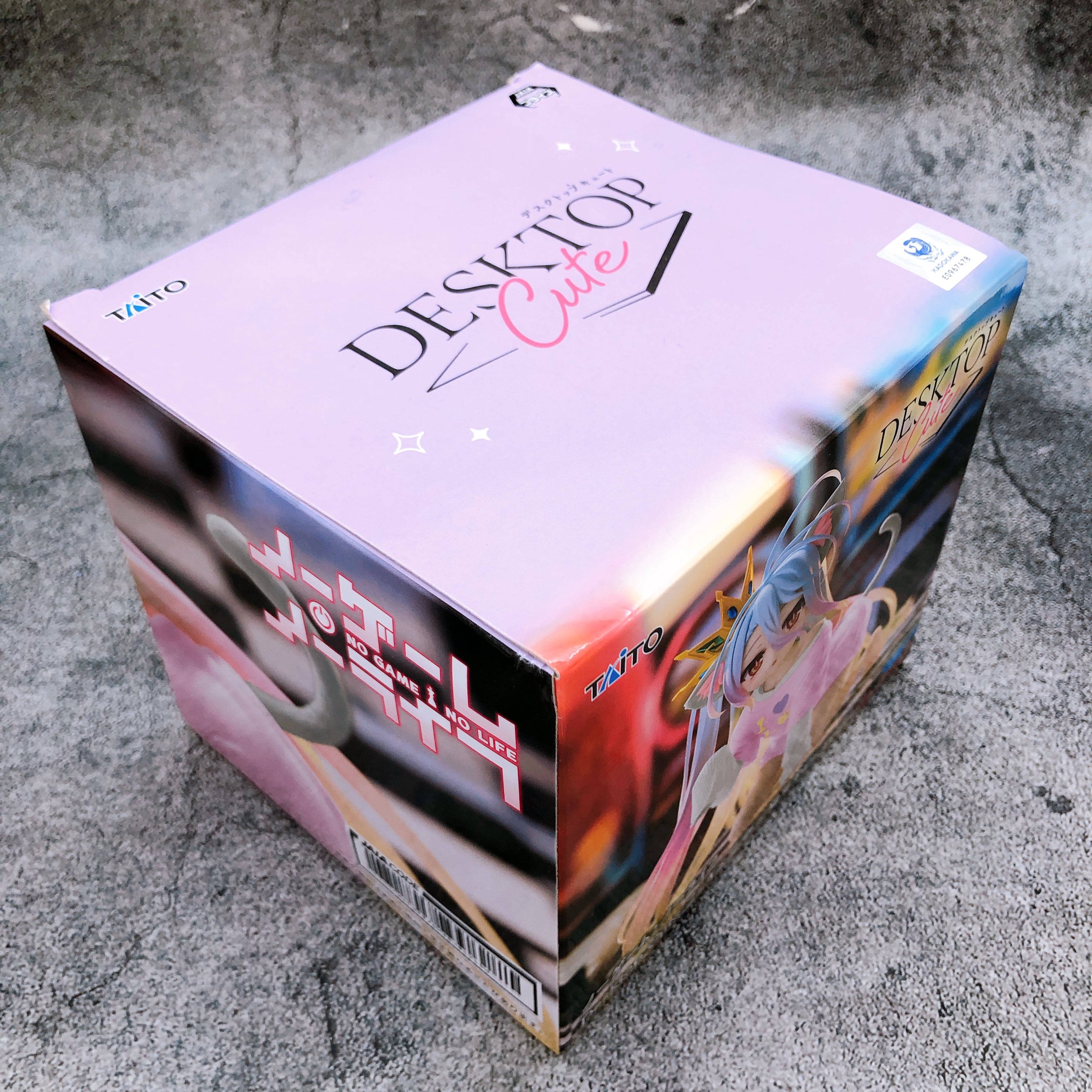 No Game No Life Shiro Cat Ears T-Shirt ver. Renewal Desktop Cute Figure Sealed