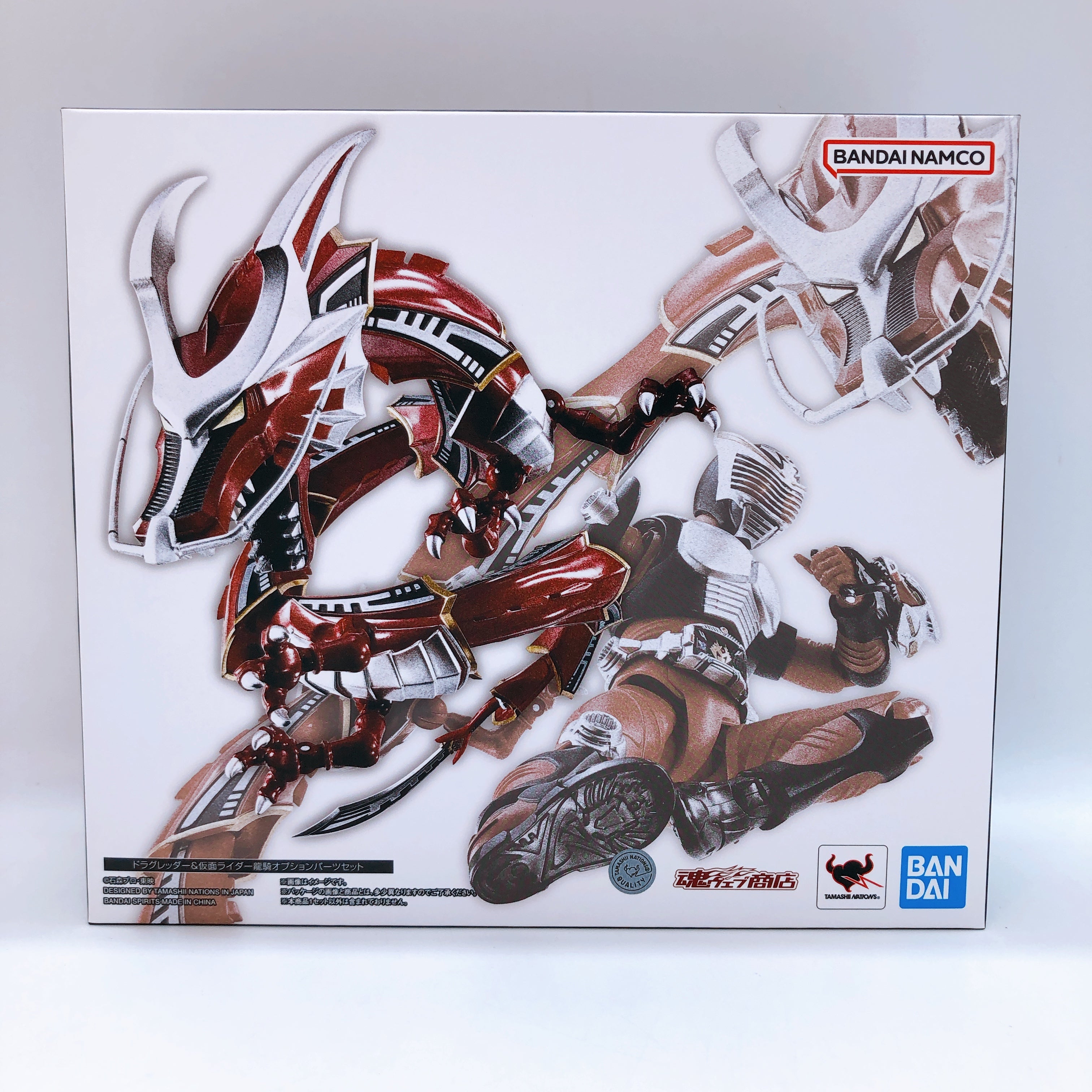 S.H.Figuarts Kamen Rider Ryuki Dragreder & Kamen Rider Ryuki Option Parts Set