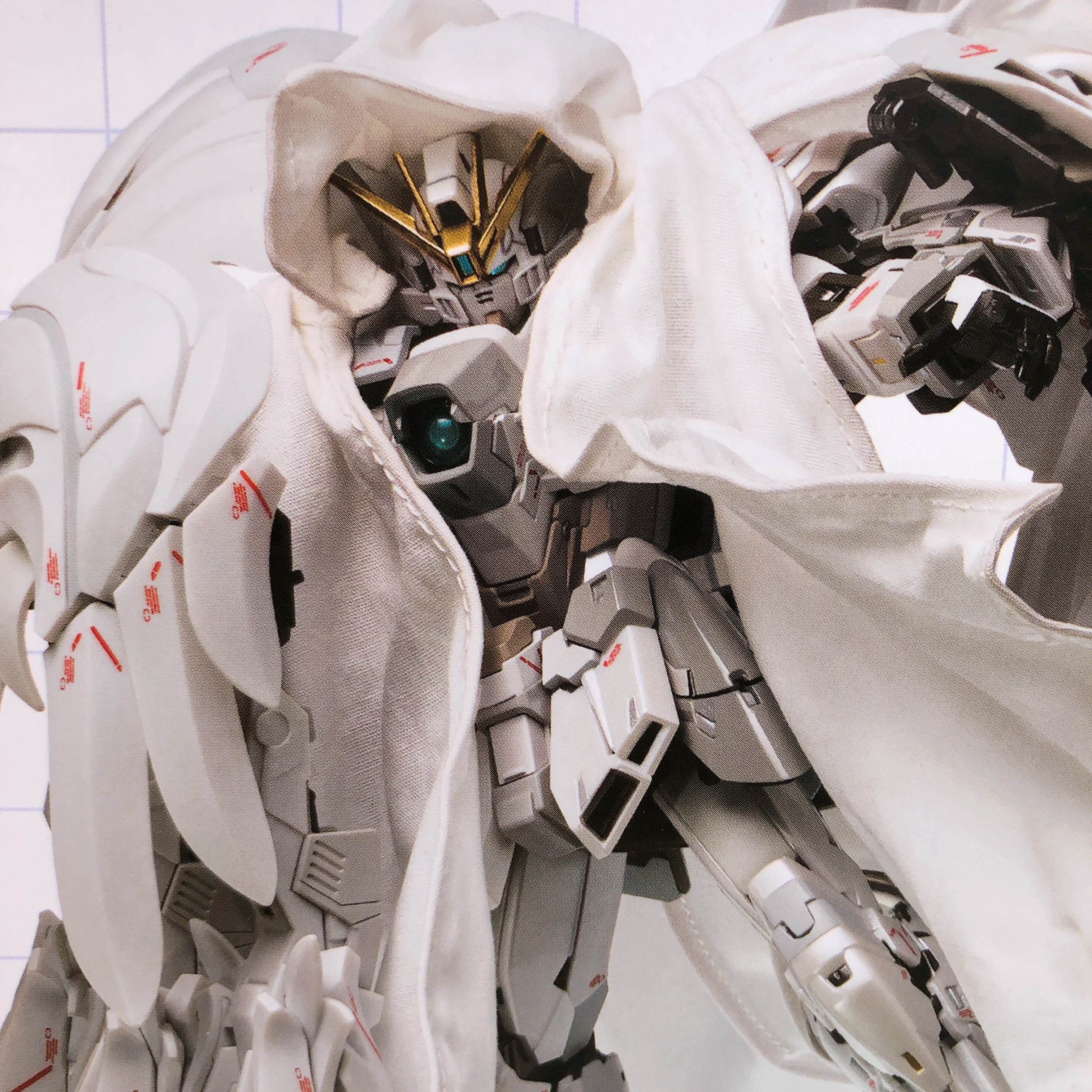 Wing Gundam Zero Cloaked Custom Gundam Fix Figuration Metal Composite Bandai