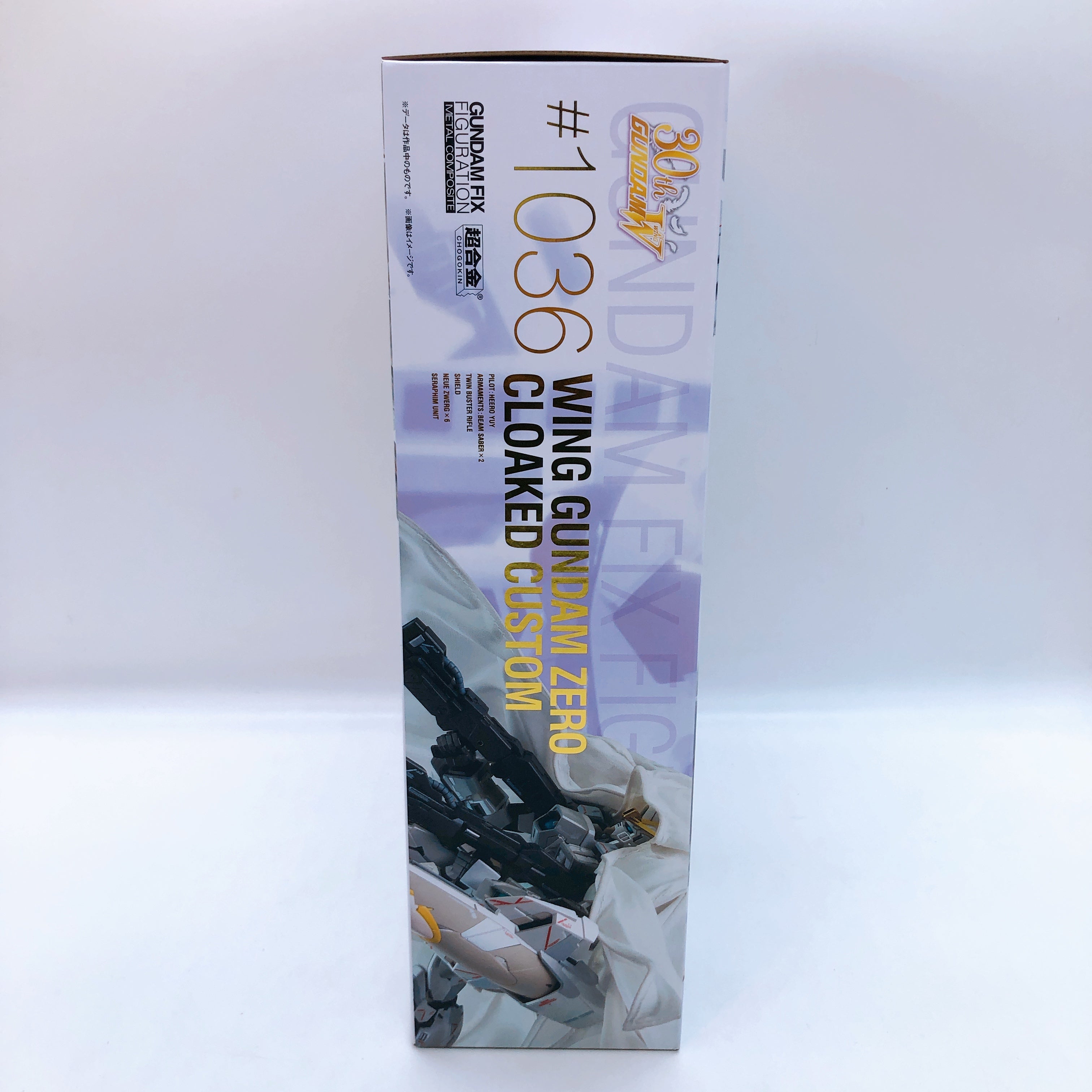 Wing Gundam Zero Cloaked Custom Gundam Fix Figuration Metal Composite Bandai