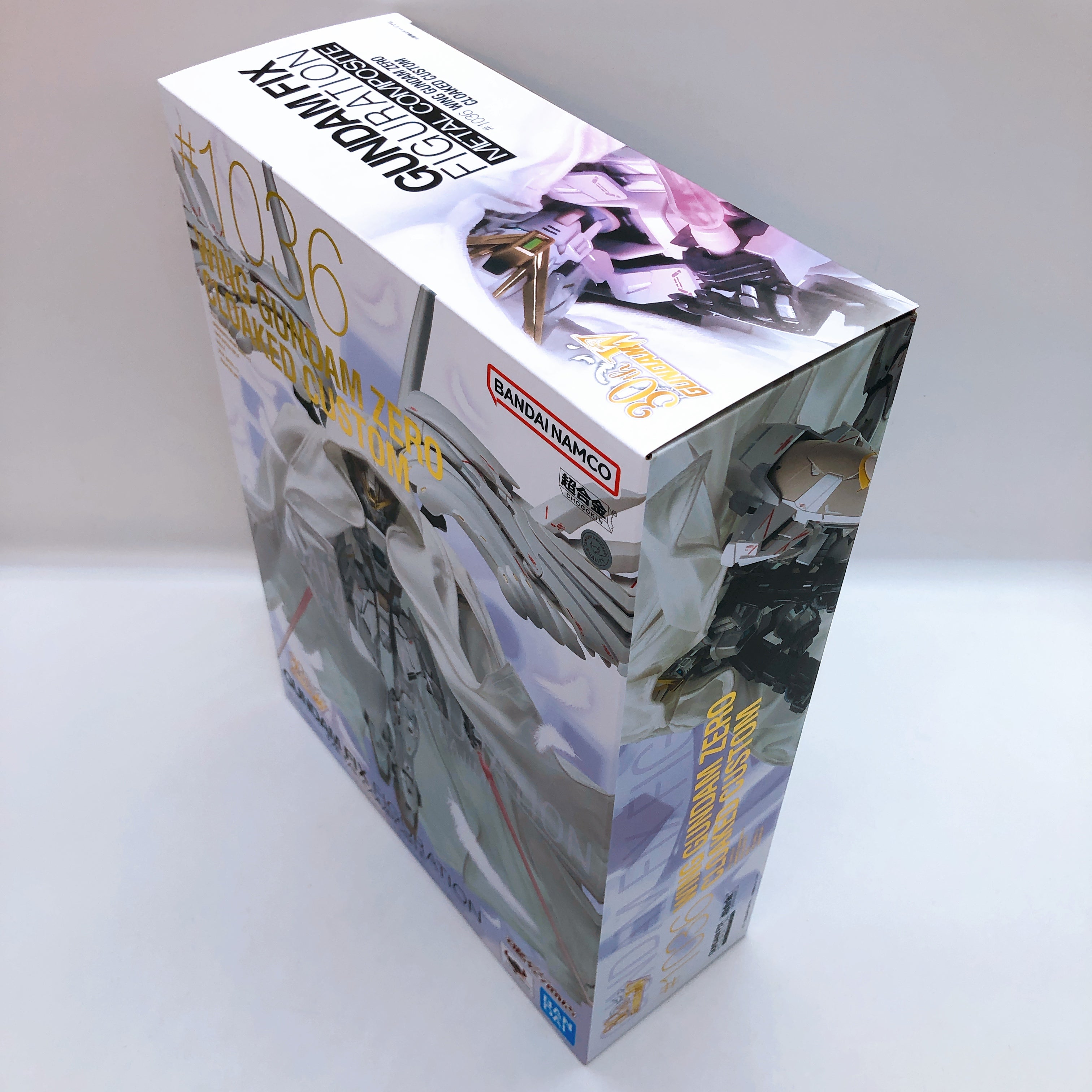 Wing Gundam Zero Cloaked Custom Gundam Fix Figuration Metal Composite Bandai