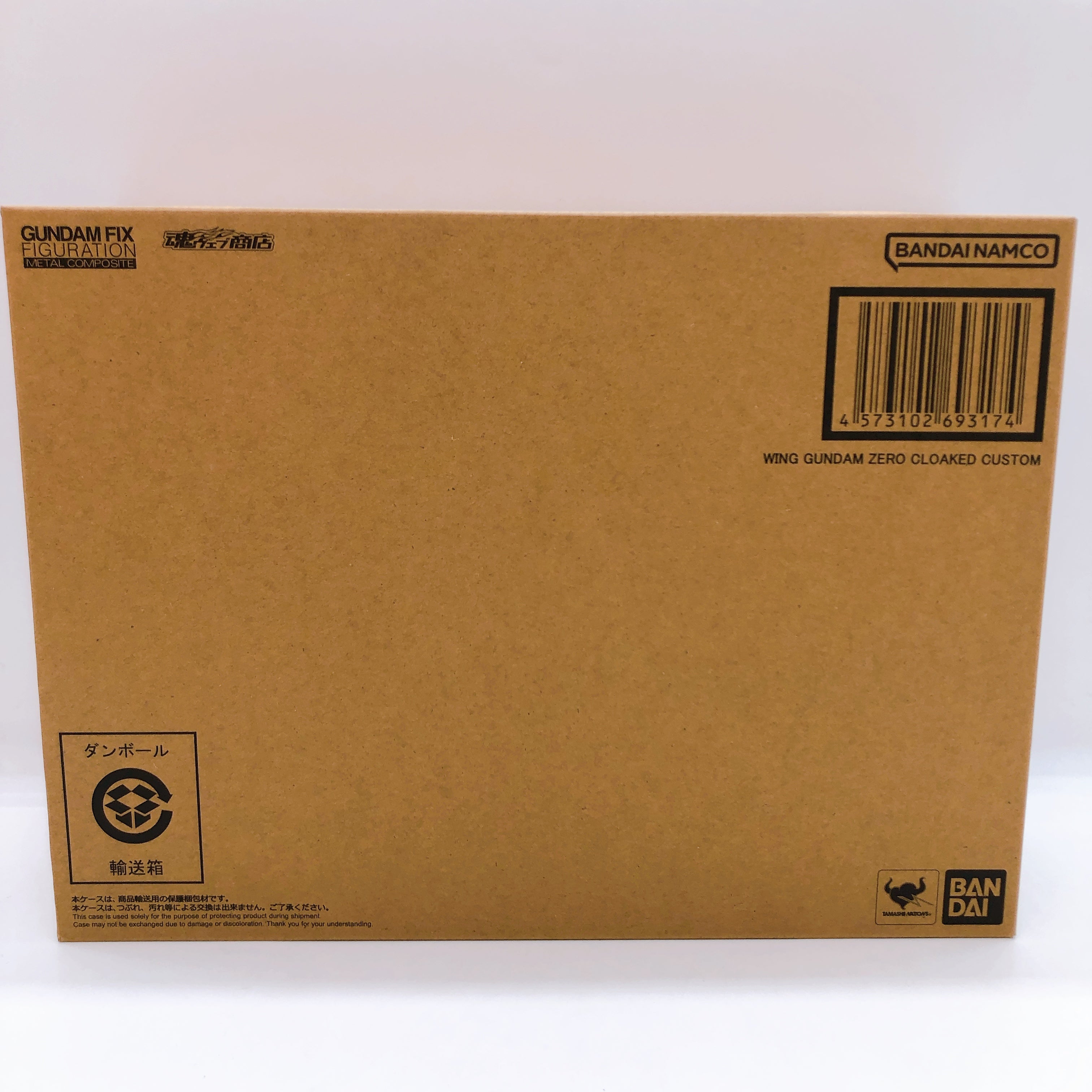 Wing Gundam Zero Cloaked Custom Gundam Fix Figuration Metal Composite Bandai