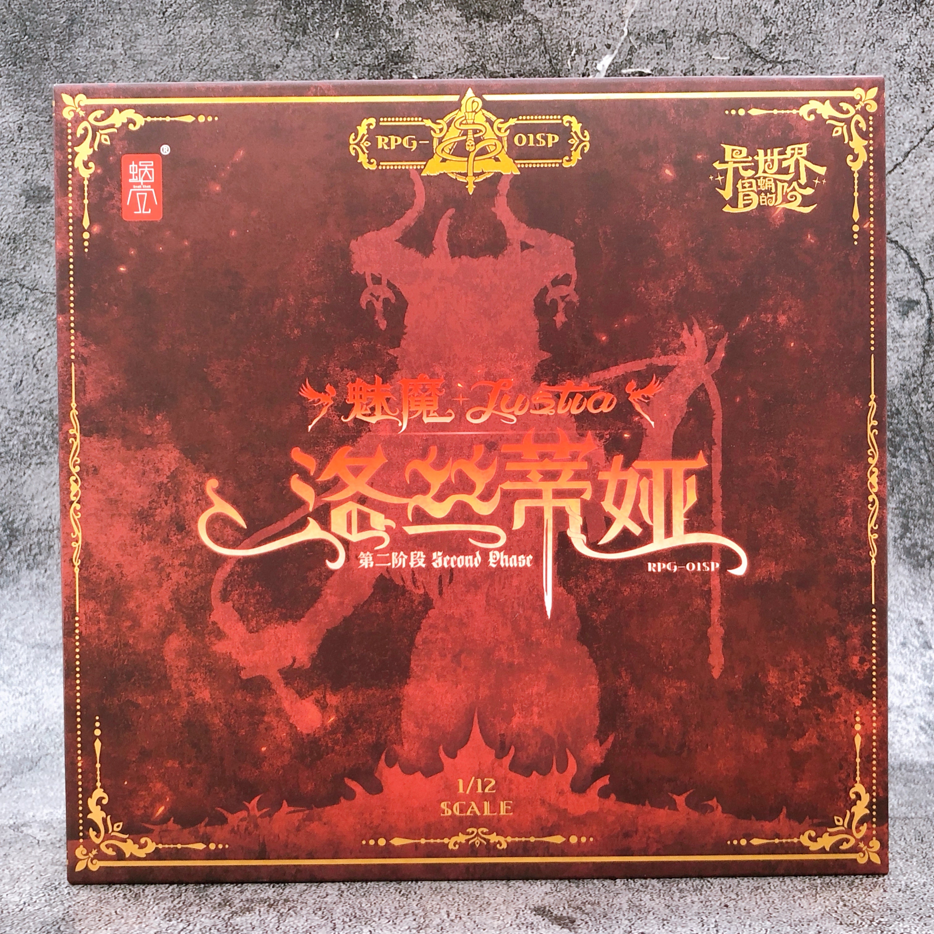 Succubus Lustia Phase Two 1/12 Scale Action Figure RPG-01SP Snail Shell Genuine