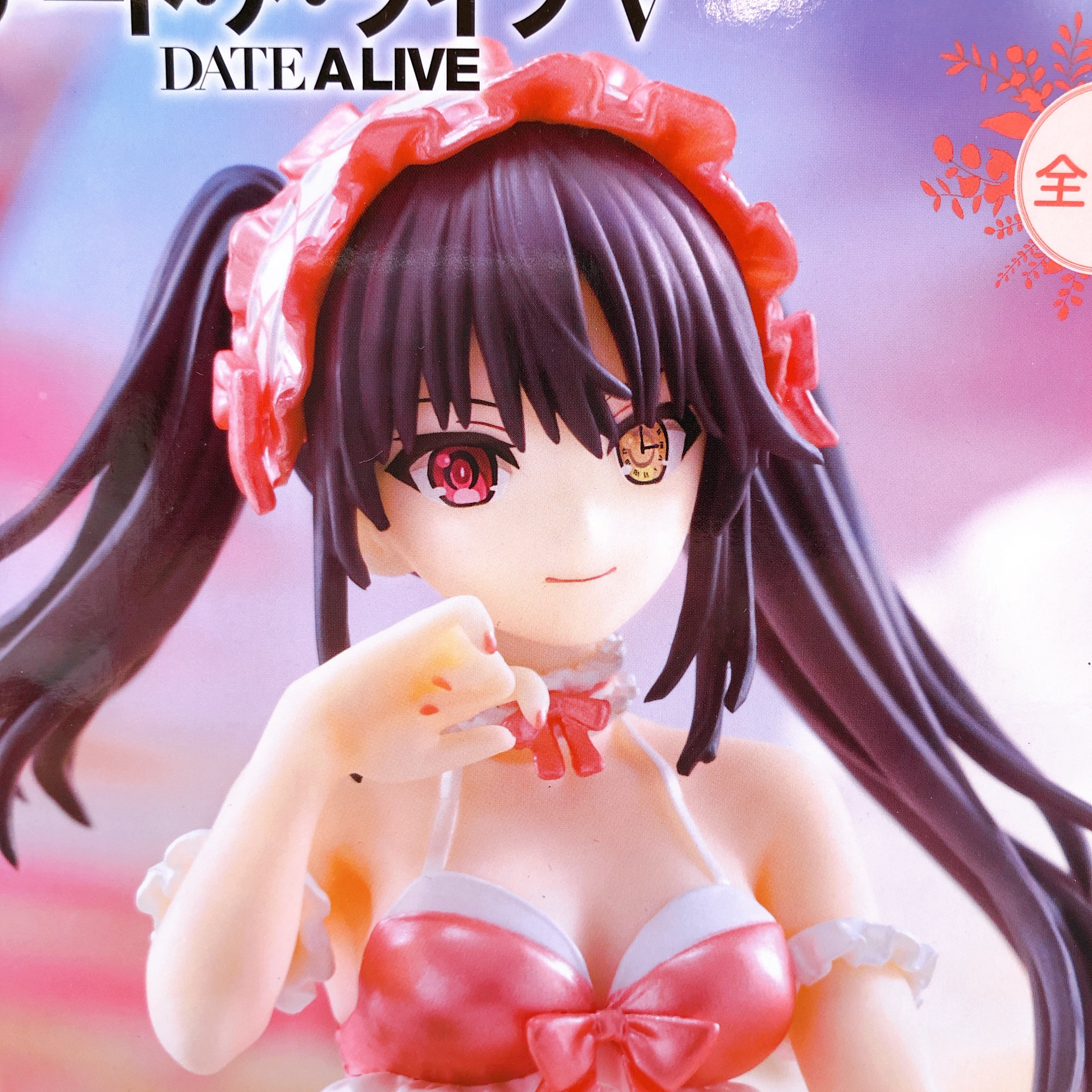 Date A Live V Kurumi Tokisaki Swimsuit Pastel Red ver. Noodle Stopper Figure NEW
