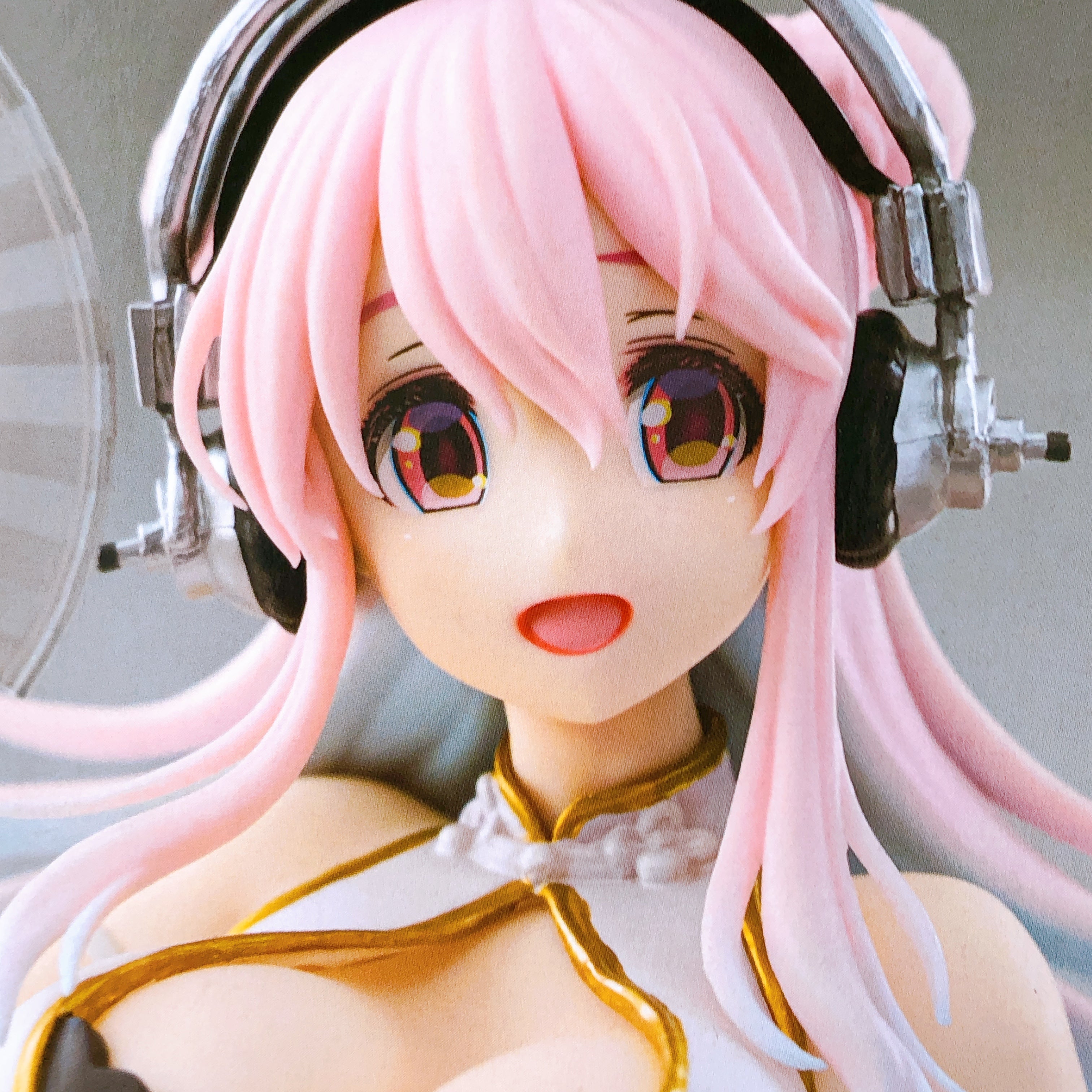 Super Sonico White China Dress ver. Trio-Try-iT Figure FuRyu Sealed NEW FASTSHIP