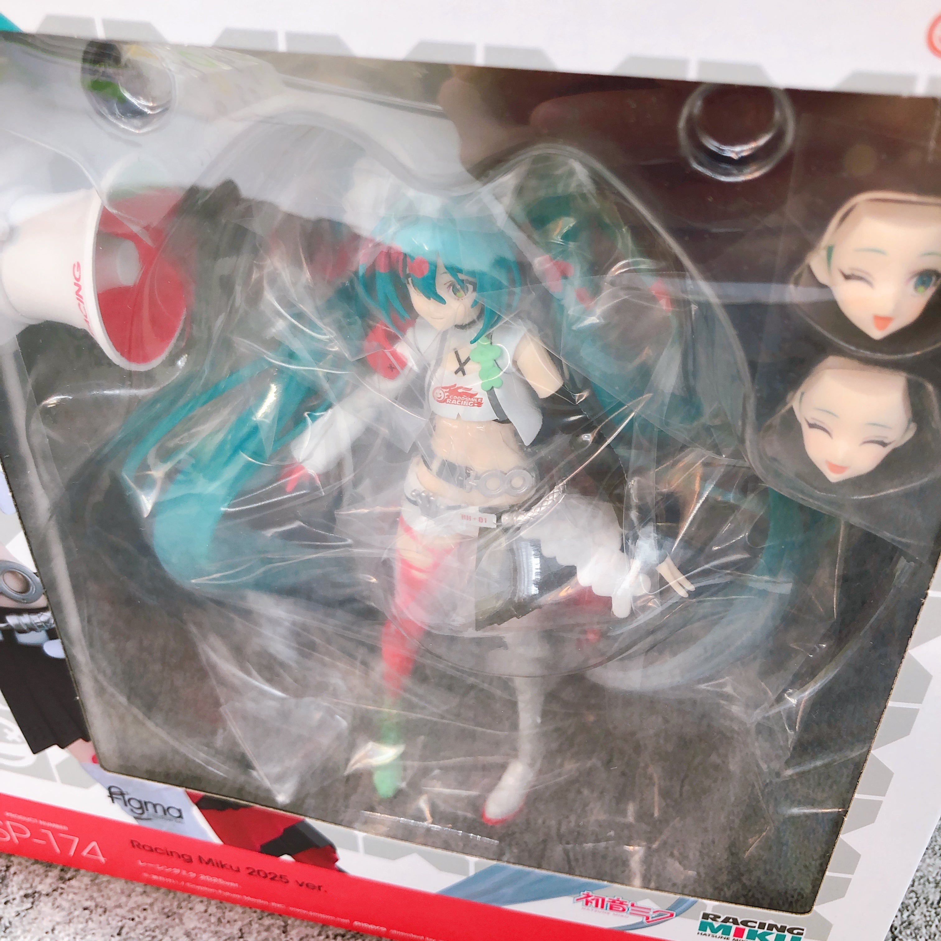Hatsune Racing Miku 2025 ver. Figma SP-174 Action Figure 15+ GSC Japan AUTHENTIC