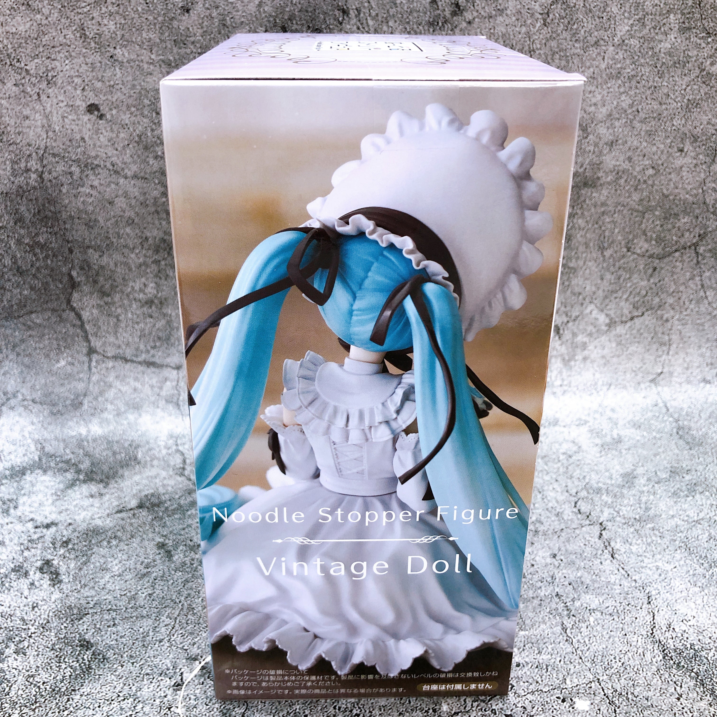 Hatsune Miku Vintage Doll Noodle Stopper Figure FuRyu Japan AUTHENTIC Sealed