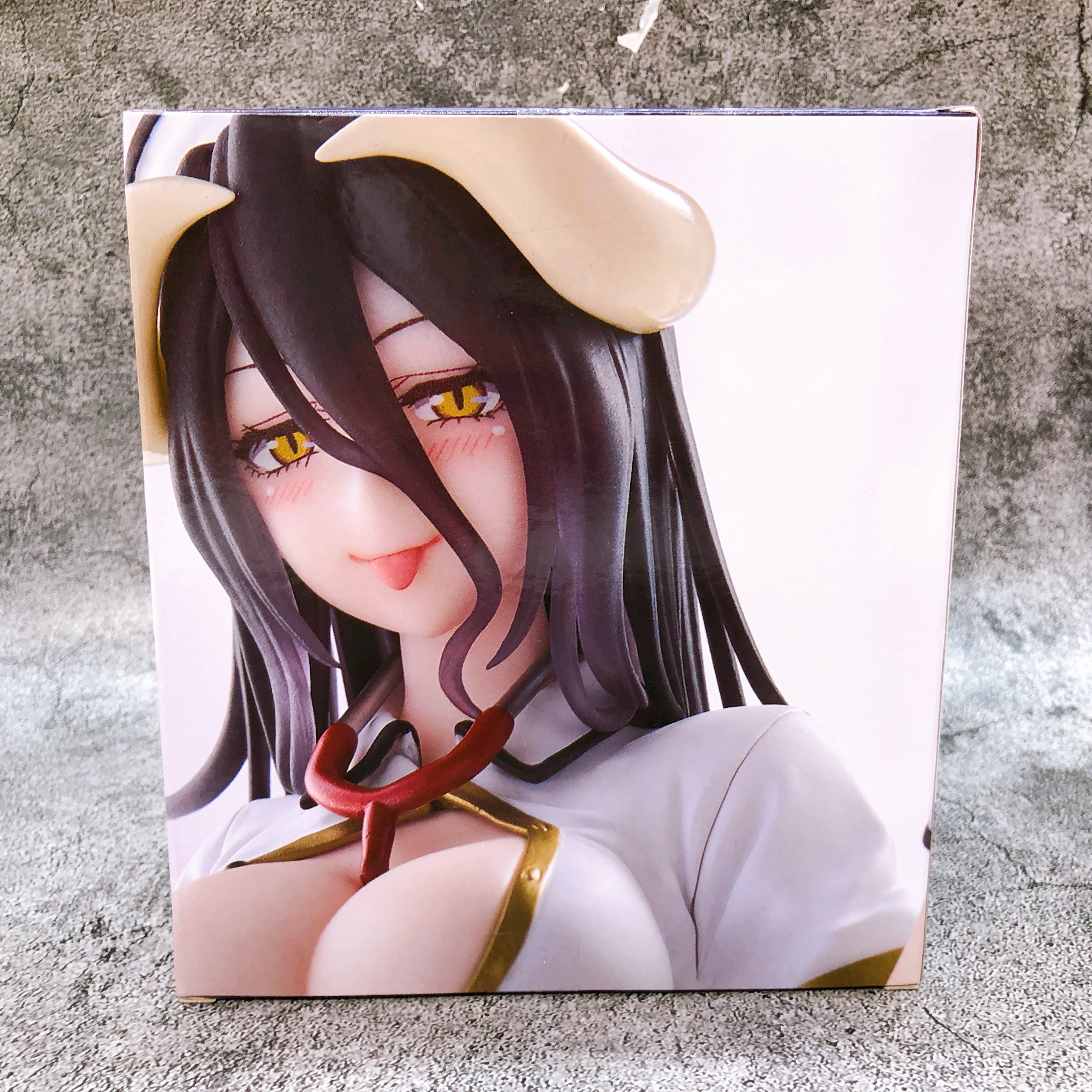 Overlord Albedo Nurse ver Desktop Cute Figure Taito Japan Sealed NEW FASTSHIP