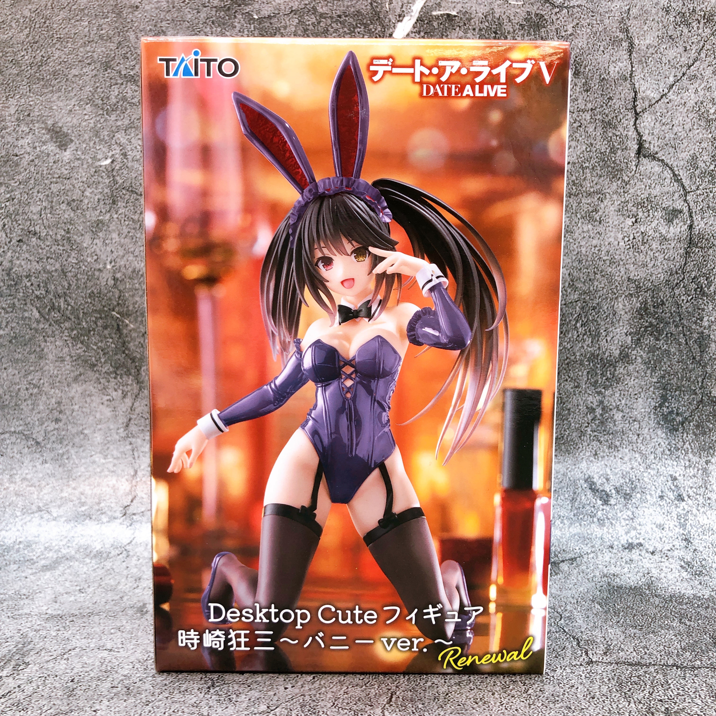Date A Live Kurumi Tokisaki Bunny Ver. Renewal Desktop Cute Figure from Japan