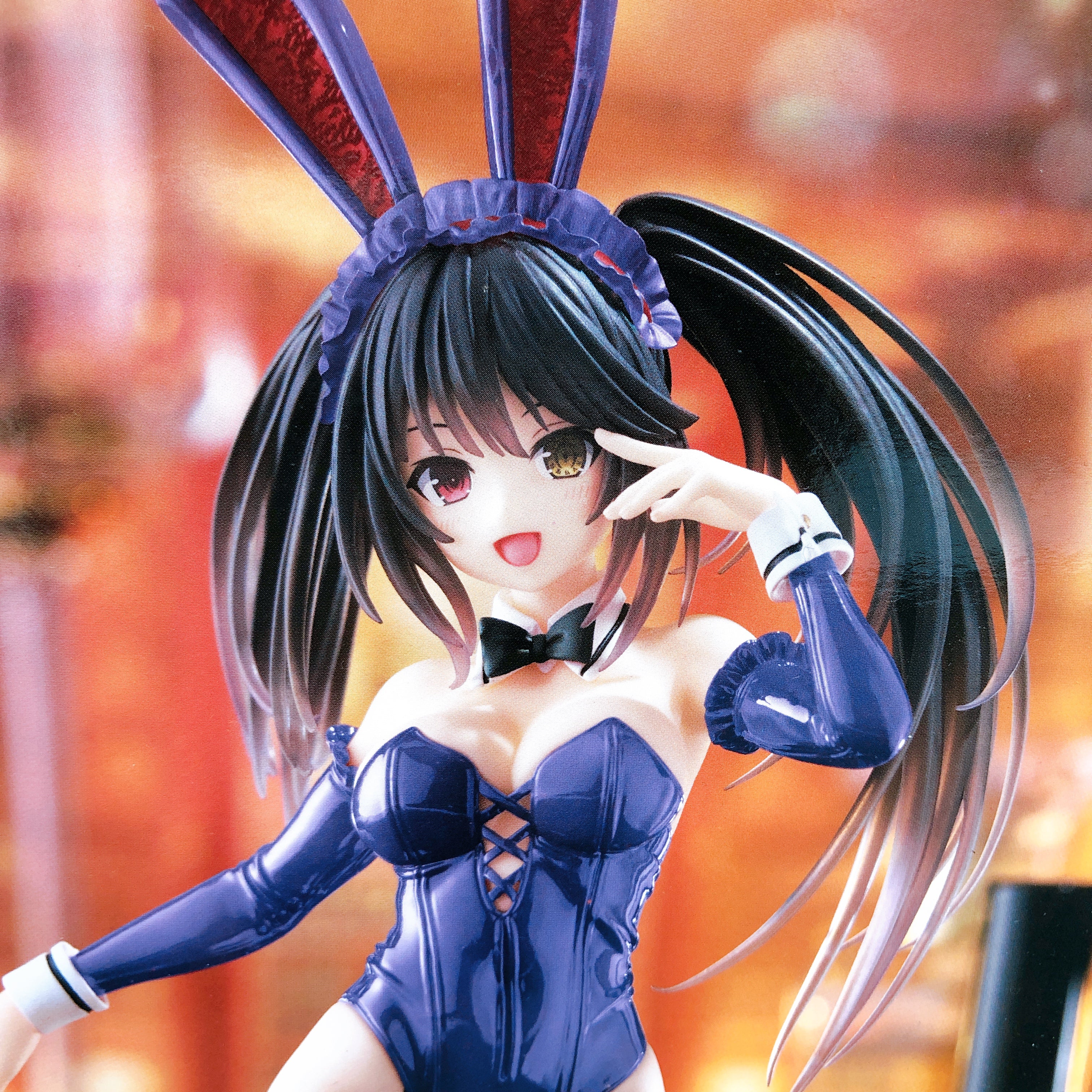 Date A Live Kurumi Tokisaki Bunny Ver. Renewal Desktop Cute Figure from Japan