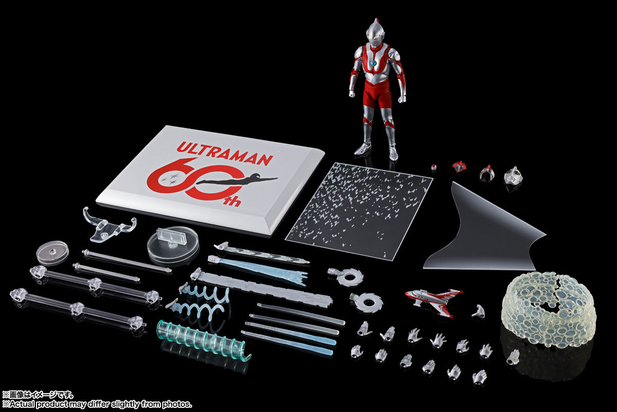 S.H.Figuarts Ultraman 60th Anniversary Edition Shinkocchou Seihou Figure 15+ NEW