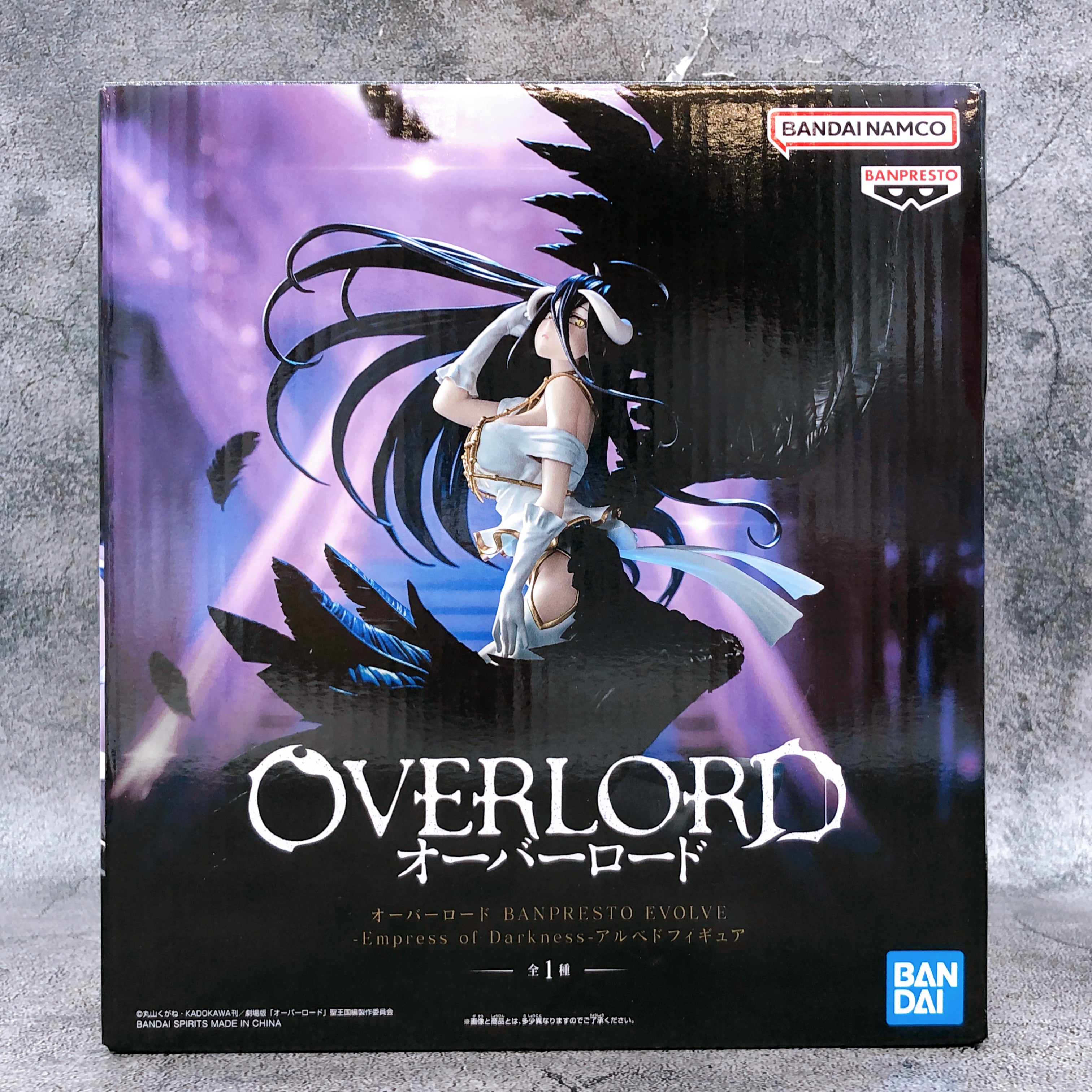 Overlord Albedo BANPRESTO EVOLVE Figure Empress of Darkness BANPRESTO Japan NEW