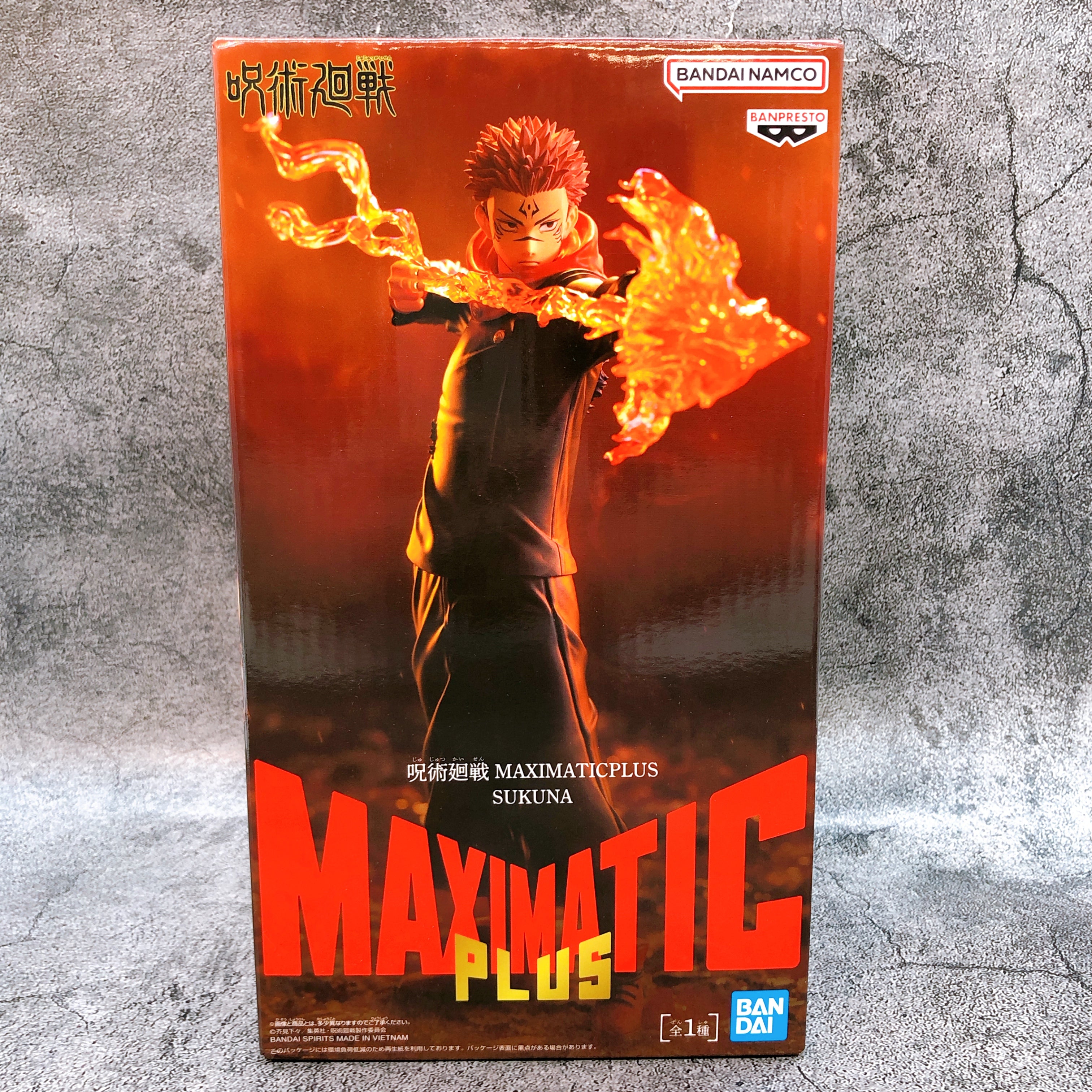 Jujutsu Kaisen Sukuna MAXIMATIC PLUS Figure BANPRESTO Japan Sealed NEW FASTSHIP