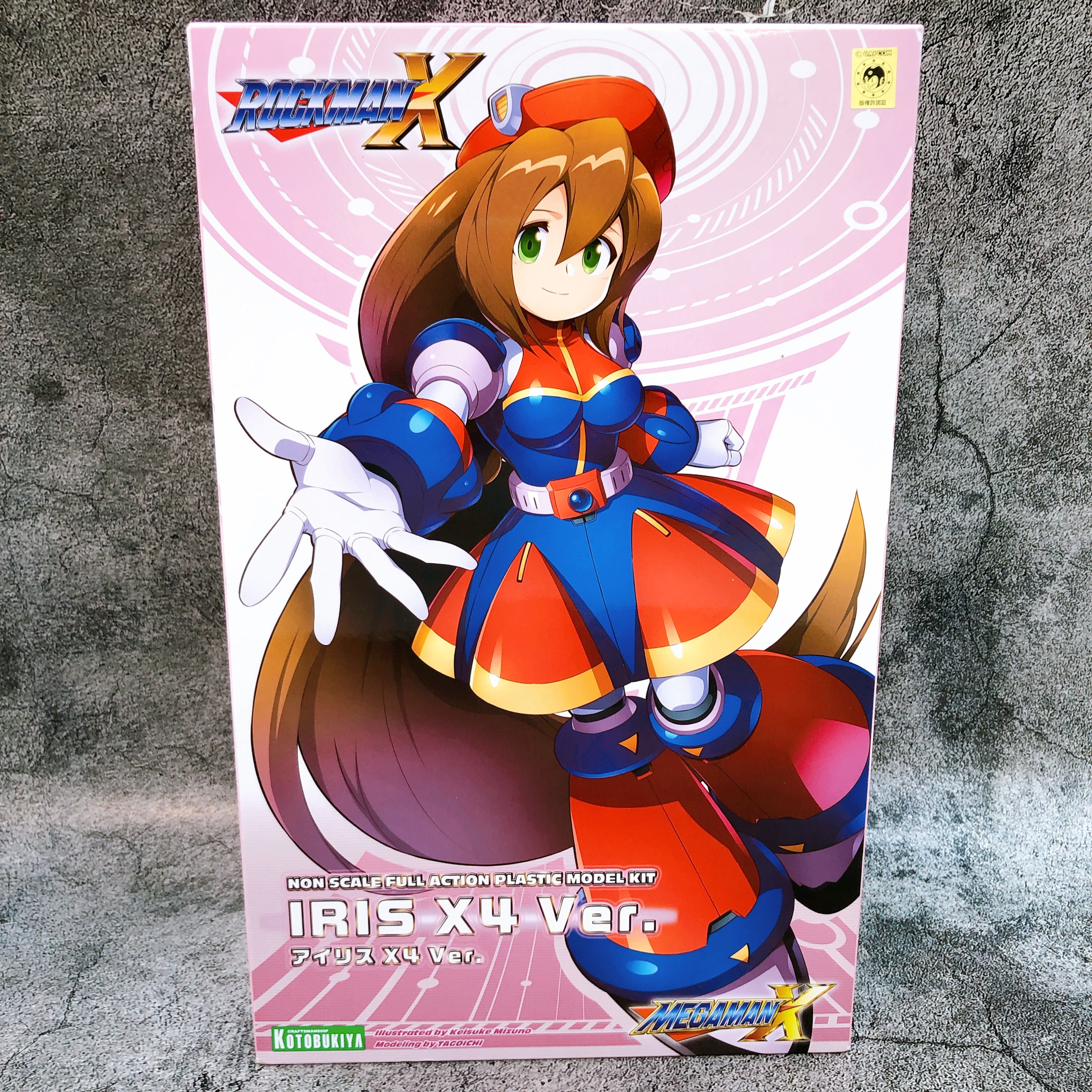 Rockman X Mega Man X IRIS X4 Ver. Non Scale Model Kit KOTOBUKIYA Japan FASTSHIP