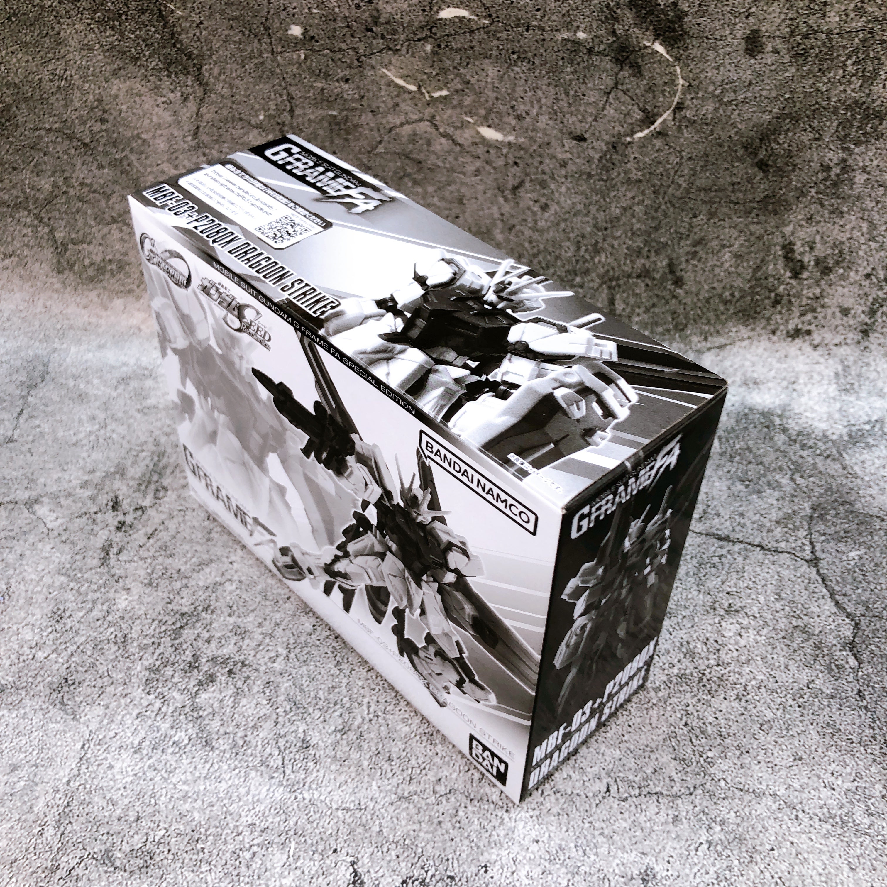 G Frame FA Dragoon Strike MBF-03 + P208QX Gundam SEED Figure Premium Bandai NEW
