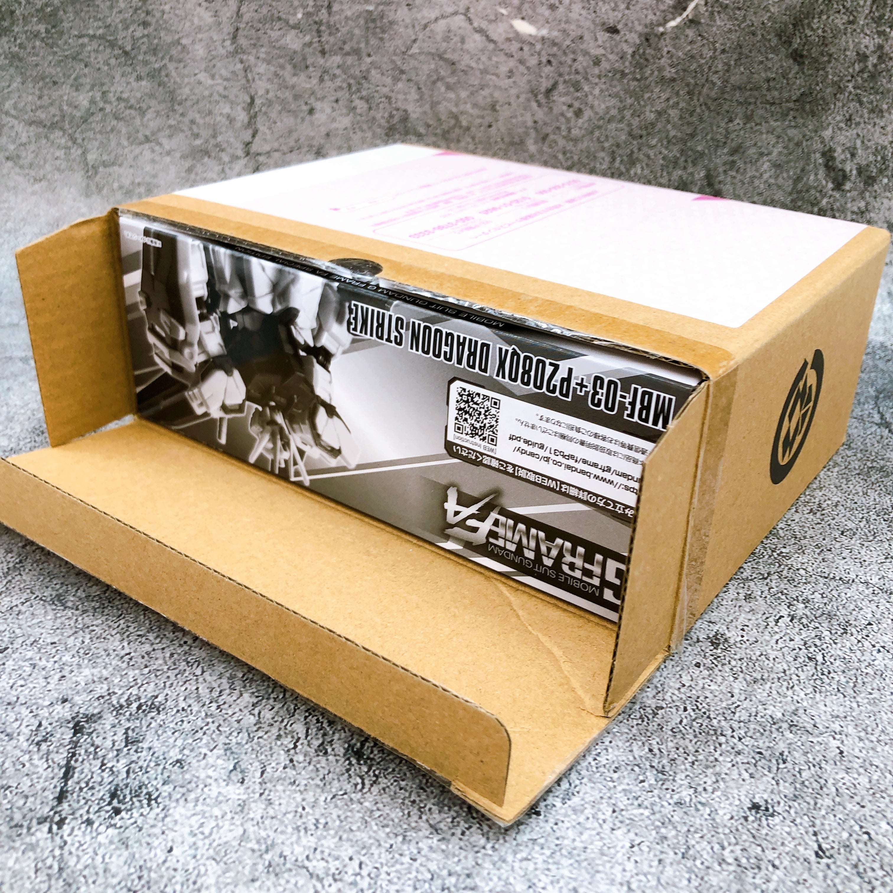 G Frame FA Dragoon Strike MBF-03 + P208QX Gundam SEED Figure Premium Bandai NEW