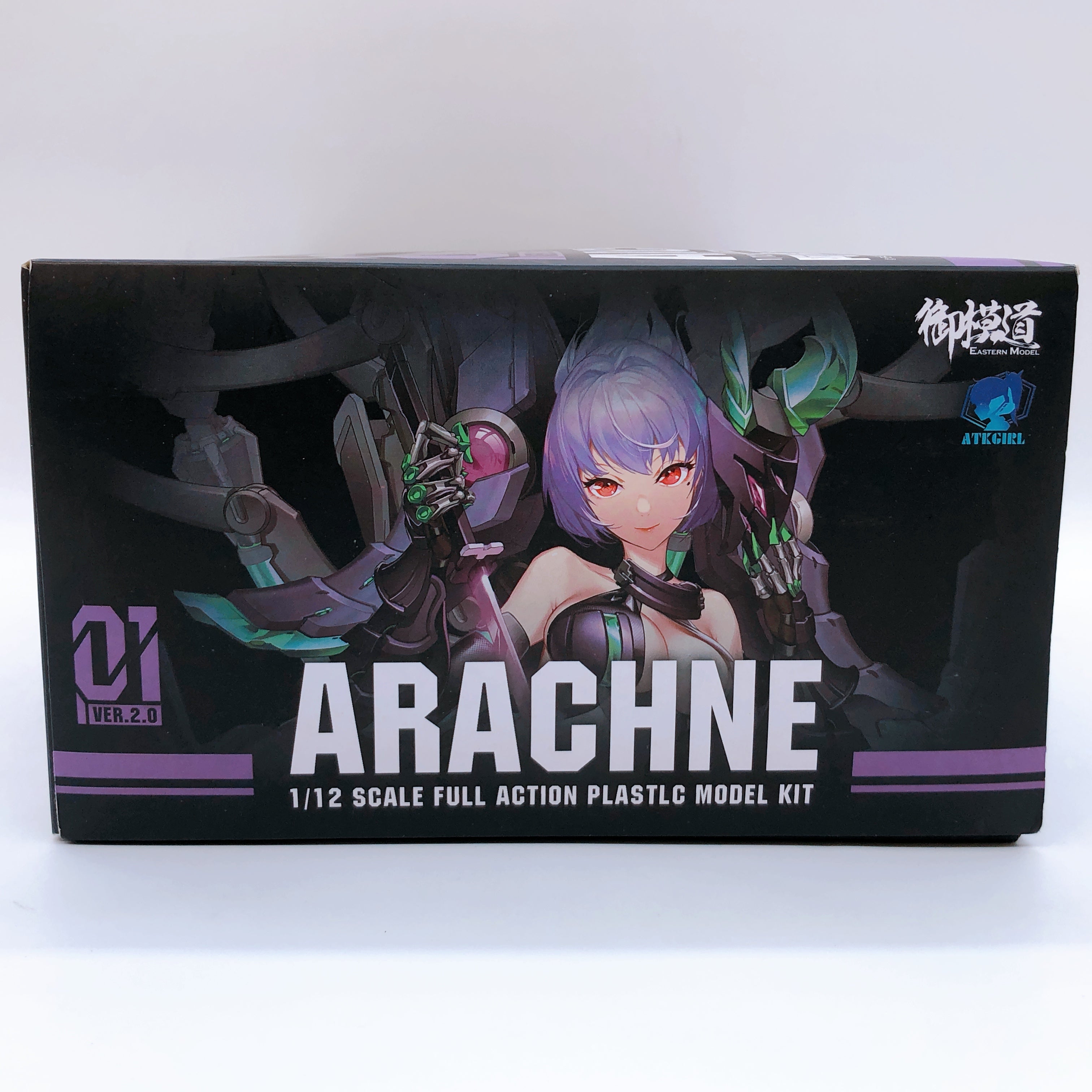 ATK Girl Arachne 01 VER.2.0 Normal Ver 1/12 Scale Model Kit Eastern Model NEW